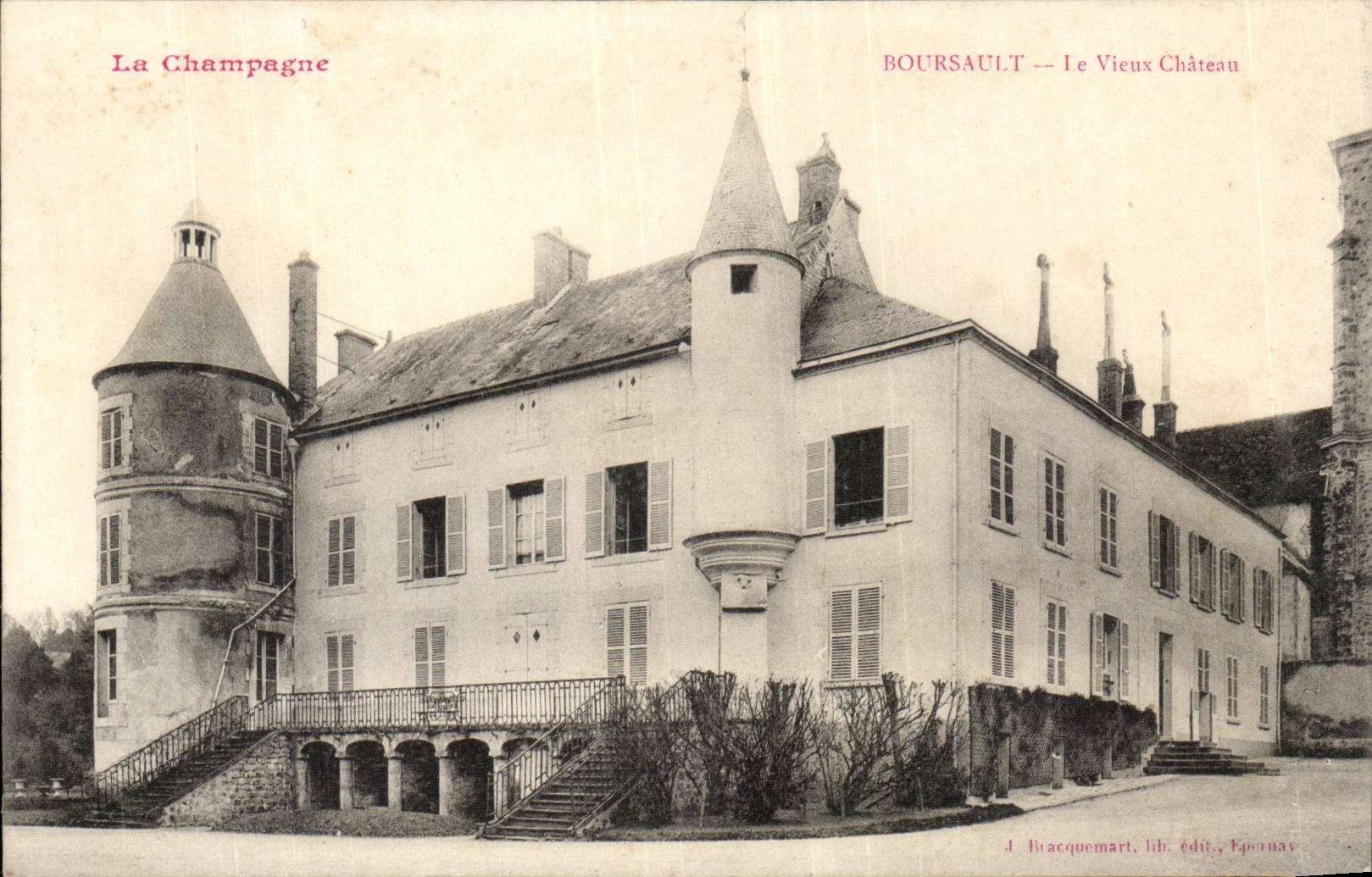 Boursault CPA the old castle