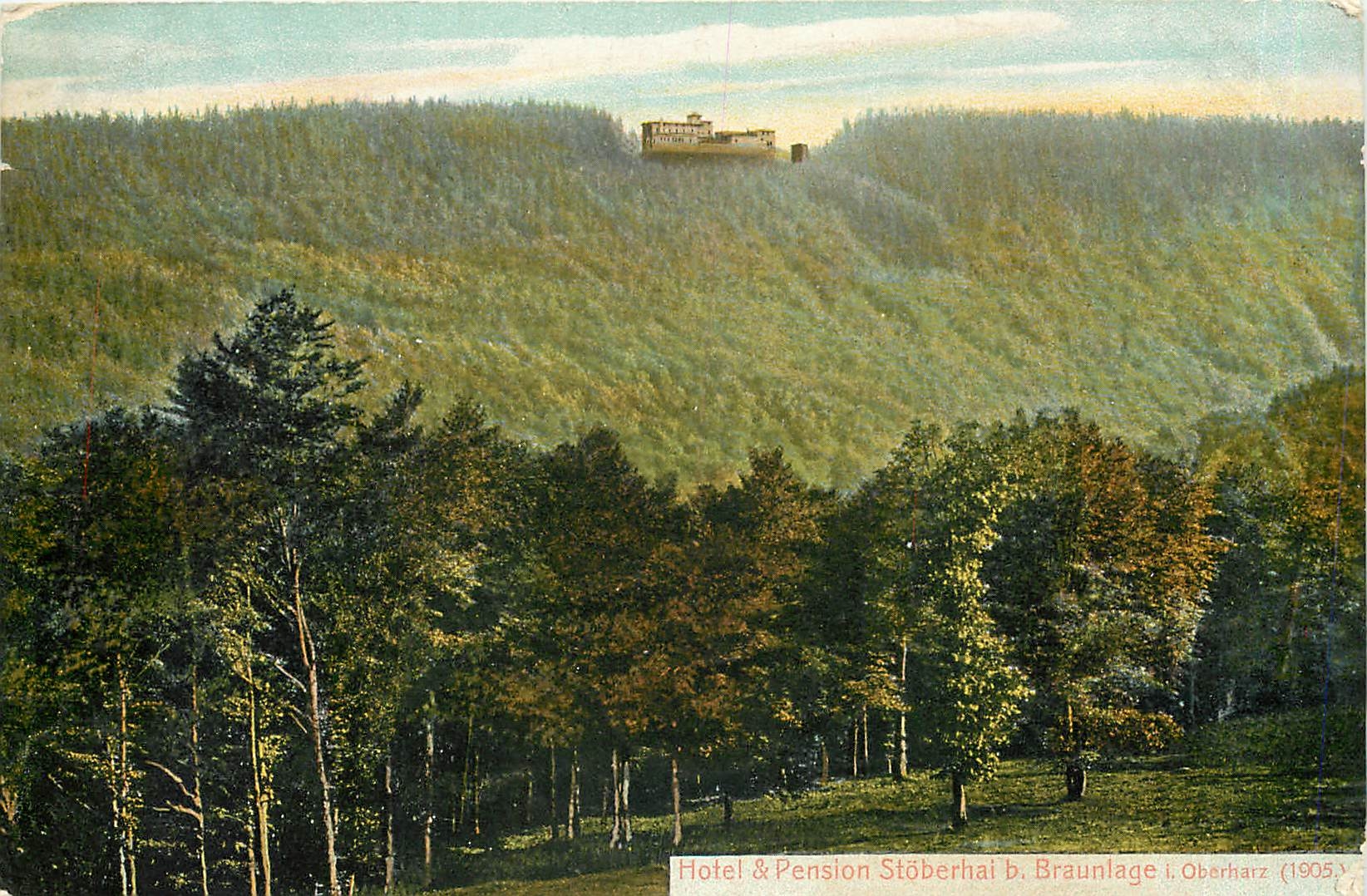 CPM Hotel & Pension Stoberhal b Braunlage Oberharz 1905
