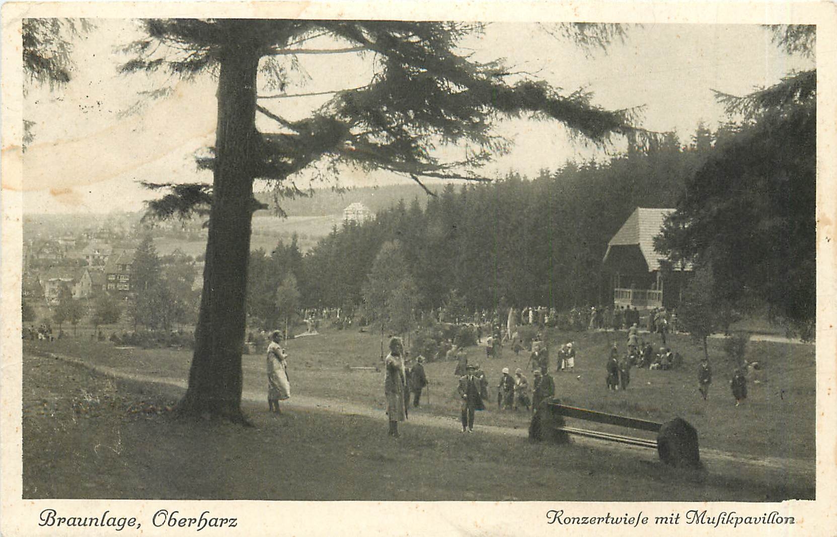 CPM Braunlage Oberharz Konzertwiefe mit Musikpavillon