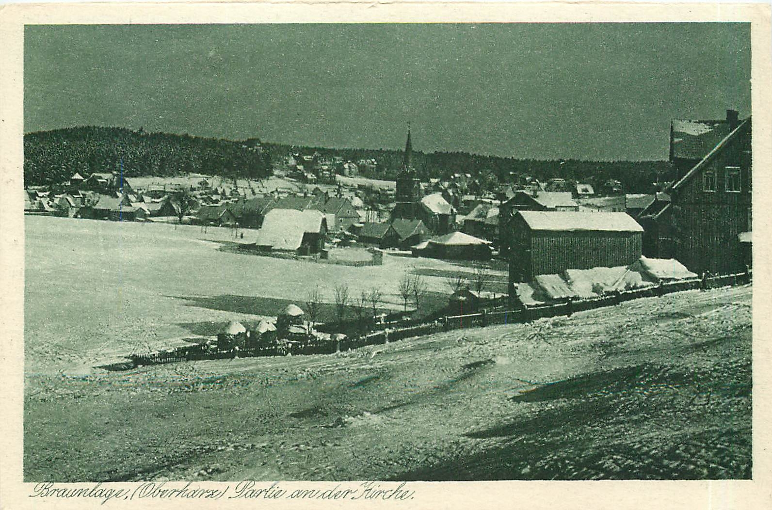 CPM Braunlage Oberharz Partie an der Kirche
