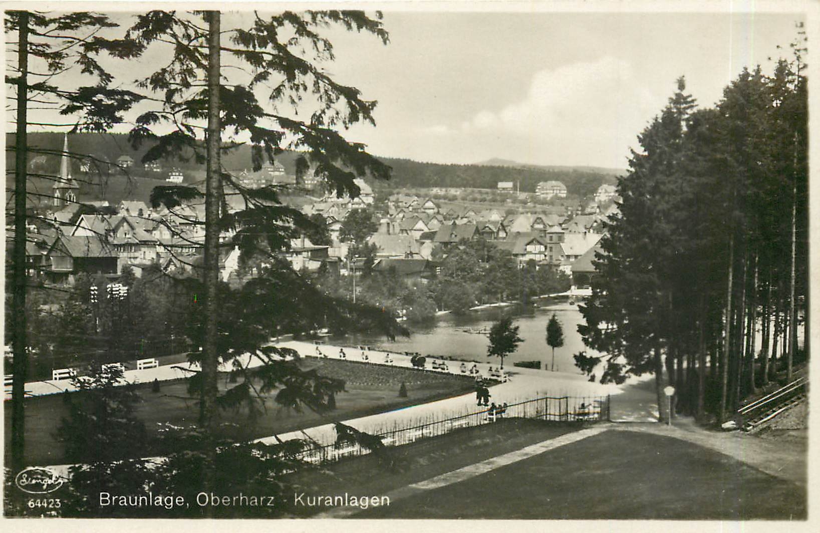 CPA Braunlage Oberharz Kuranlagen 
