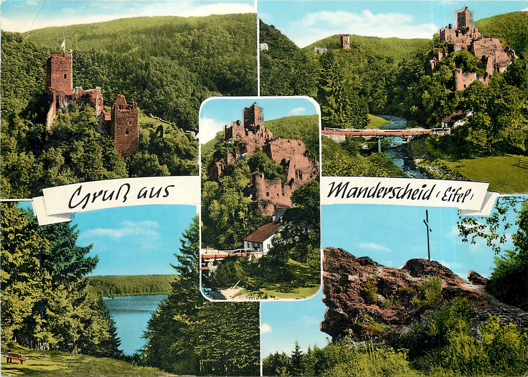 CPM Gruss aus Manderscheid Eifel