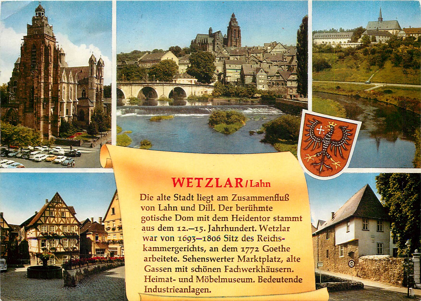 CPM Wetzlar Lahn Die alte Stadt liegt am Zusammenfluss von Lahn und Dill 