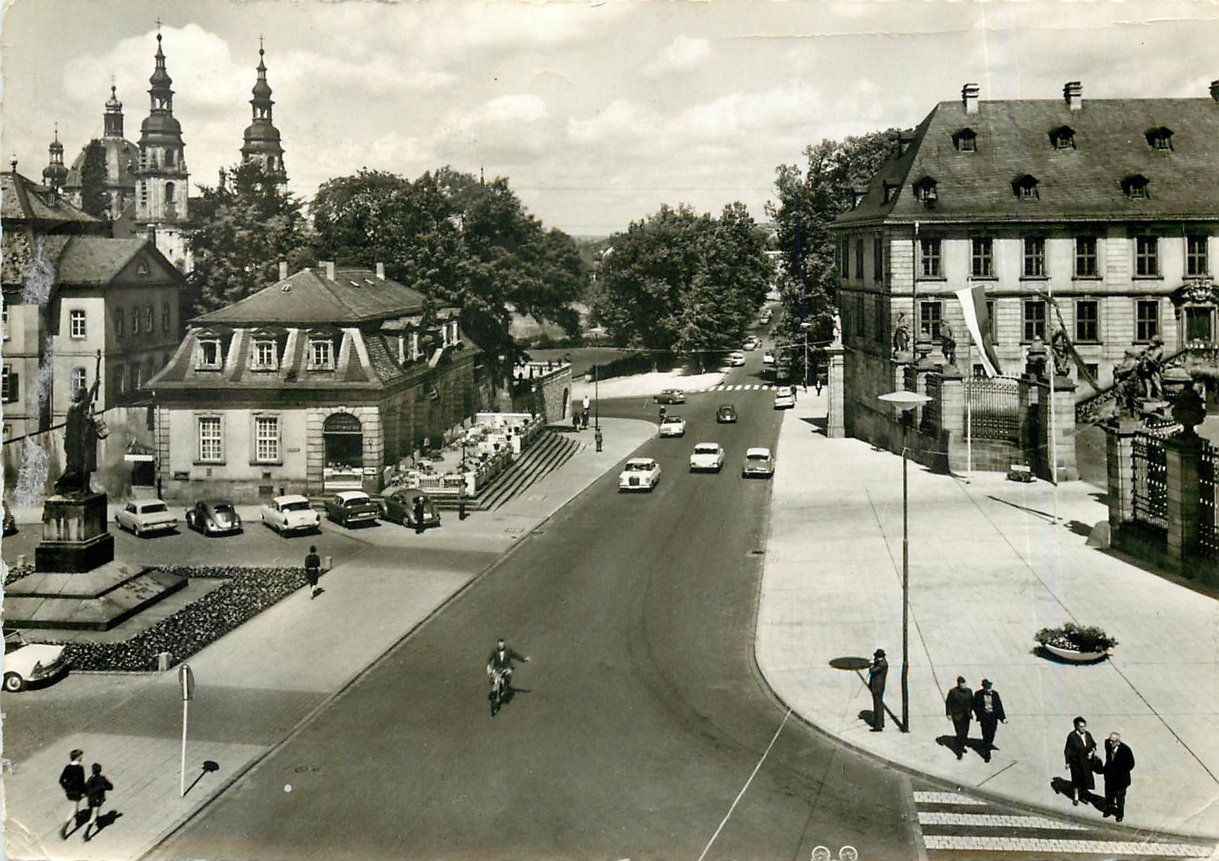 CPM Barockstadt Fulda Bonifatlusdenkmal Dom Hauptwache Schloss