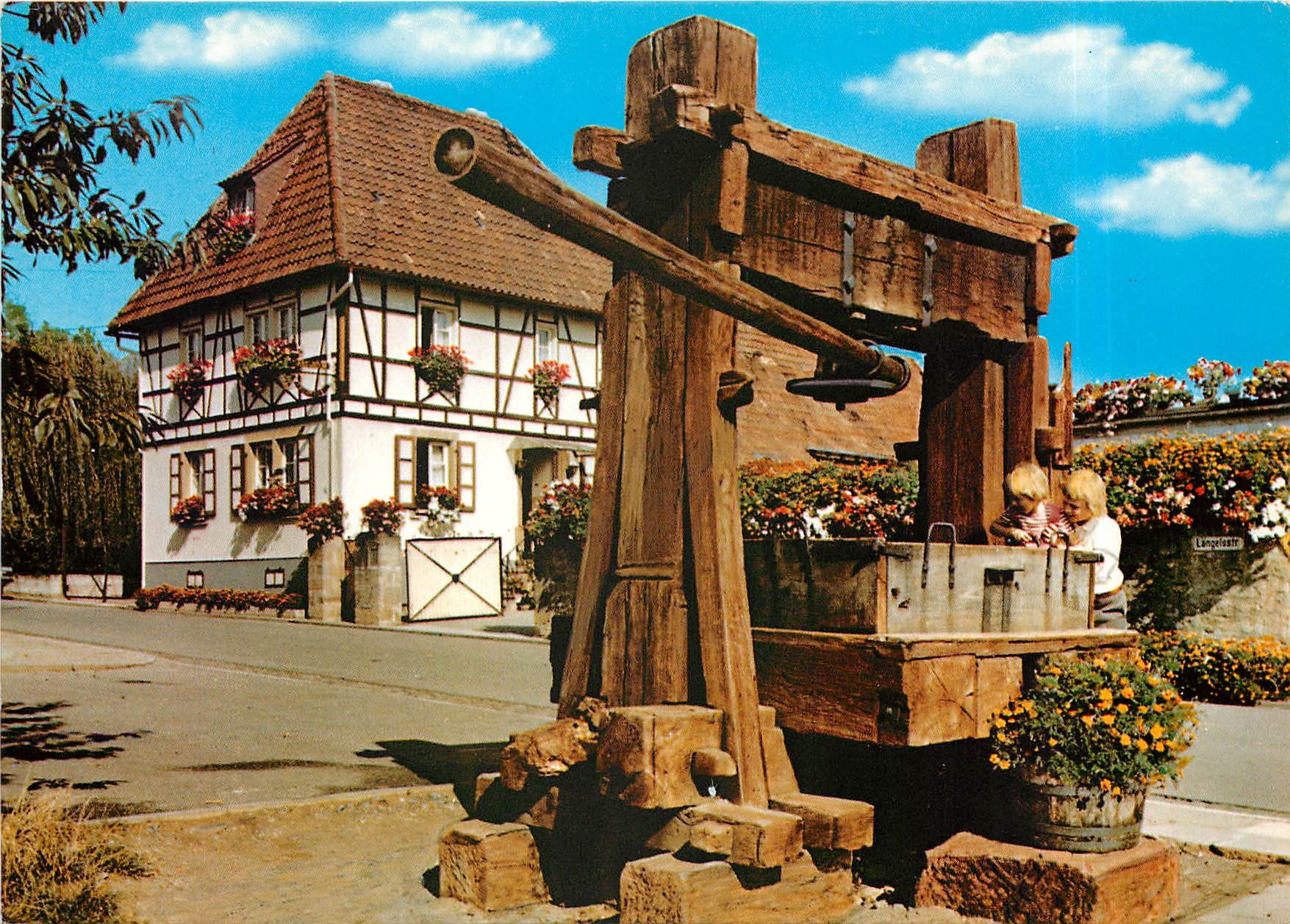 CPM Schweigen Rechtenbach Pfalz an der Deutchen Weinstrasse Weinpresse