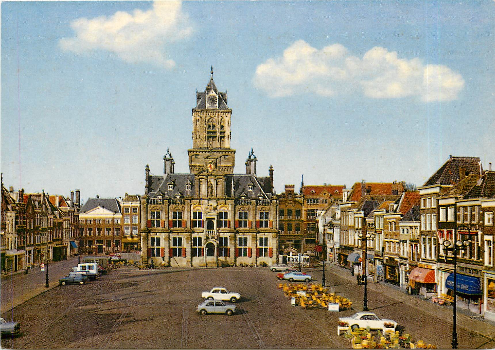 CPM Delft Markt met Stadhuis 