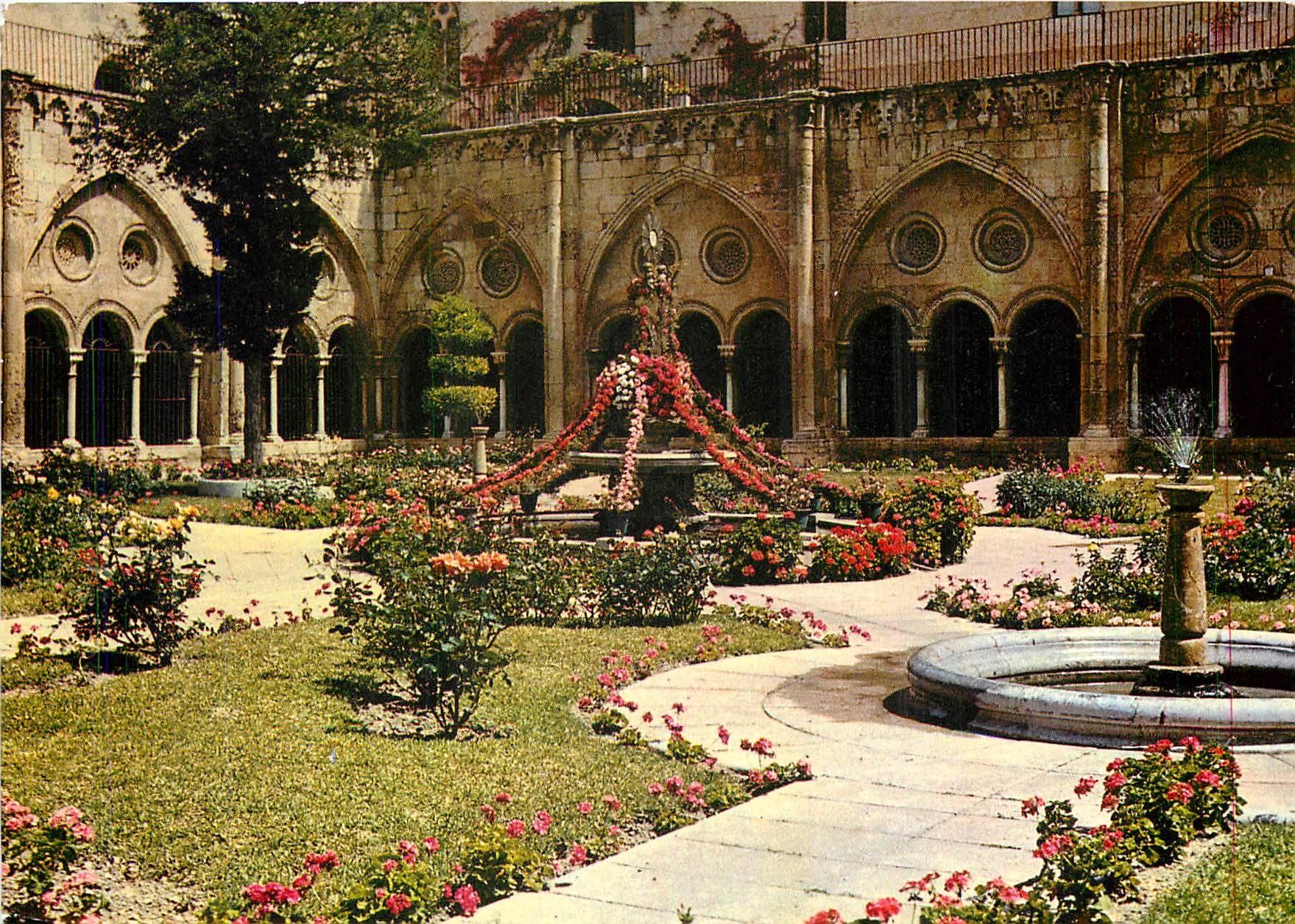 CPM Tarragona Espana Cloitres de la Cathedrale