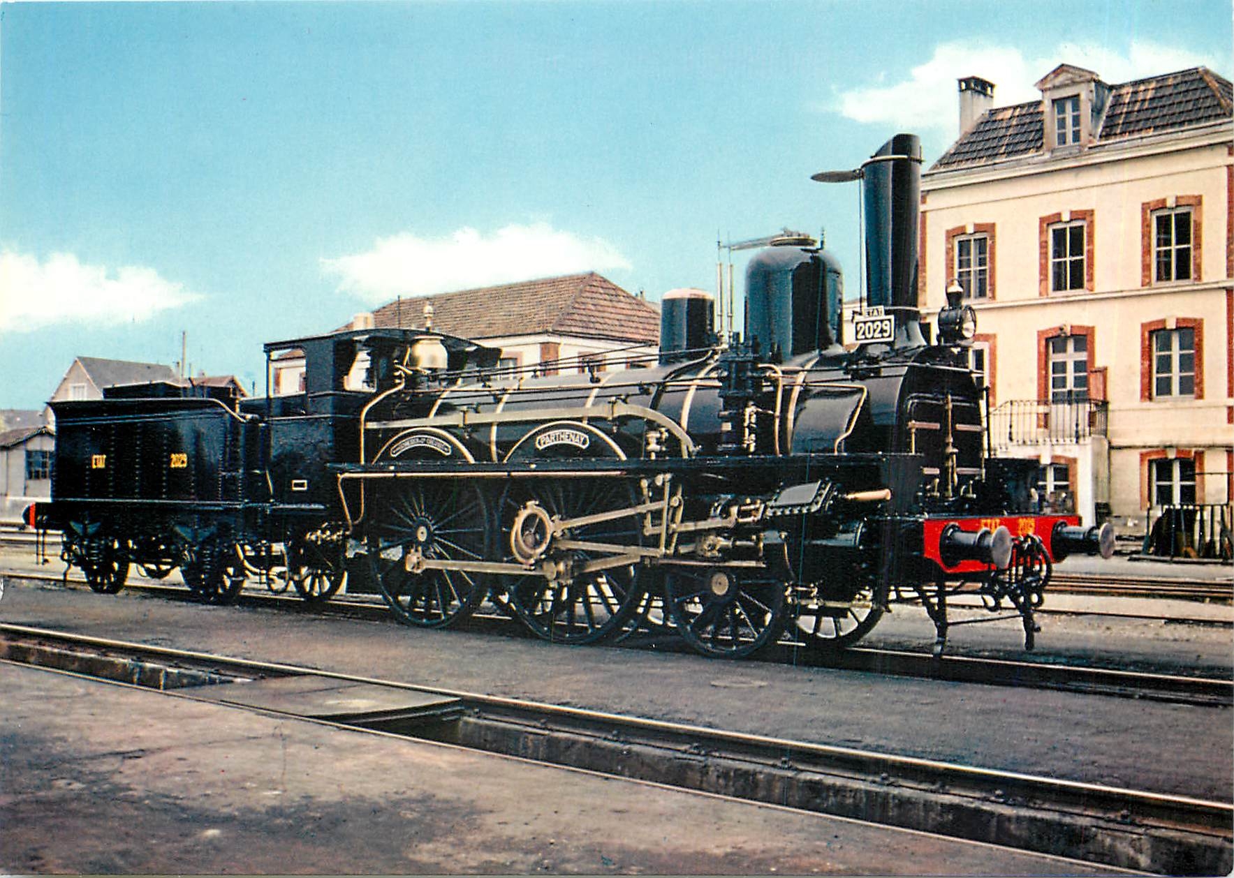 CPM Mulhouse Locomotive 2029 ETAT 
