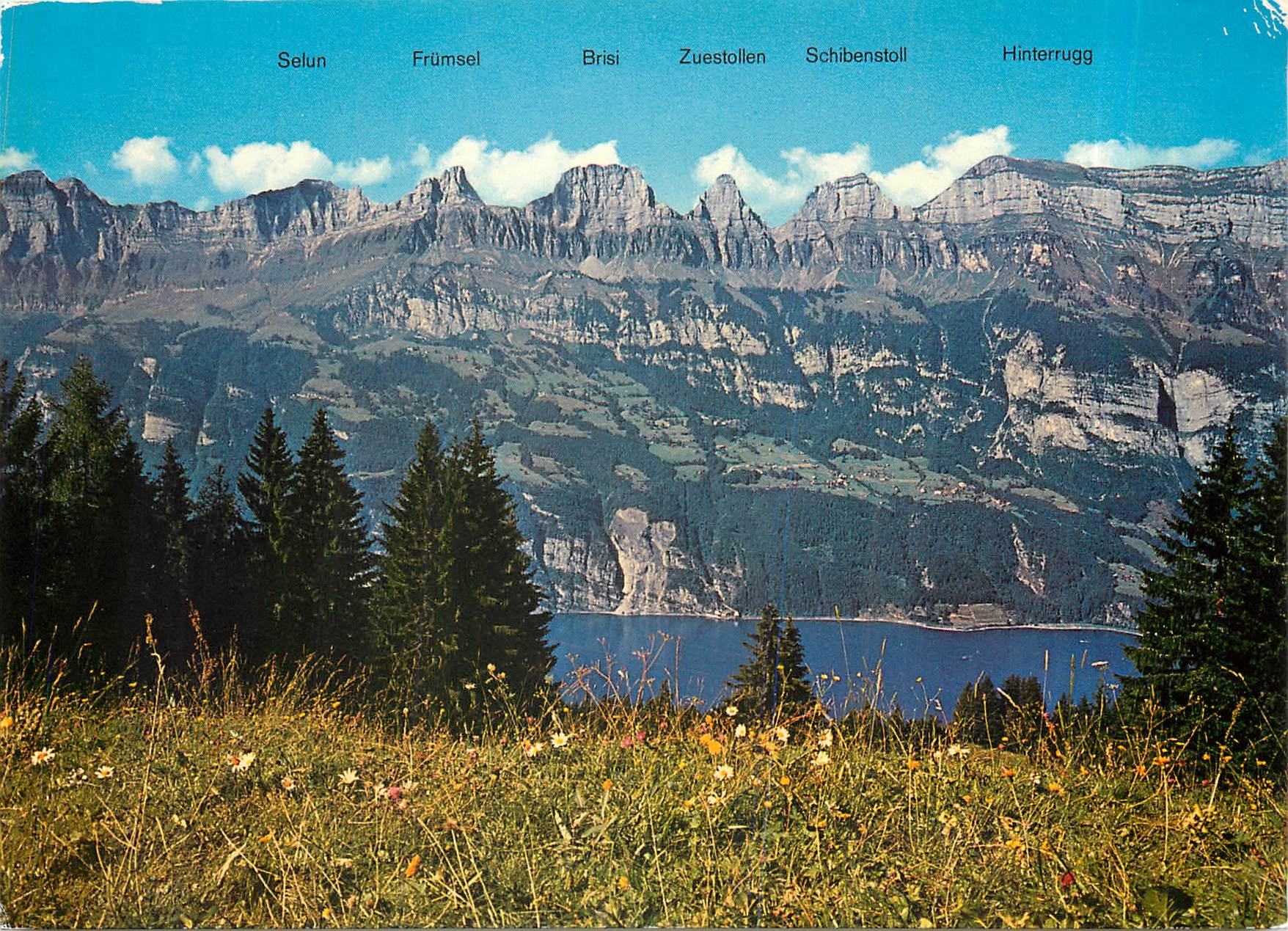CPM Flumserberge Ausblick auf Walensee und Churfirsten