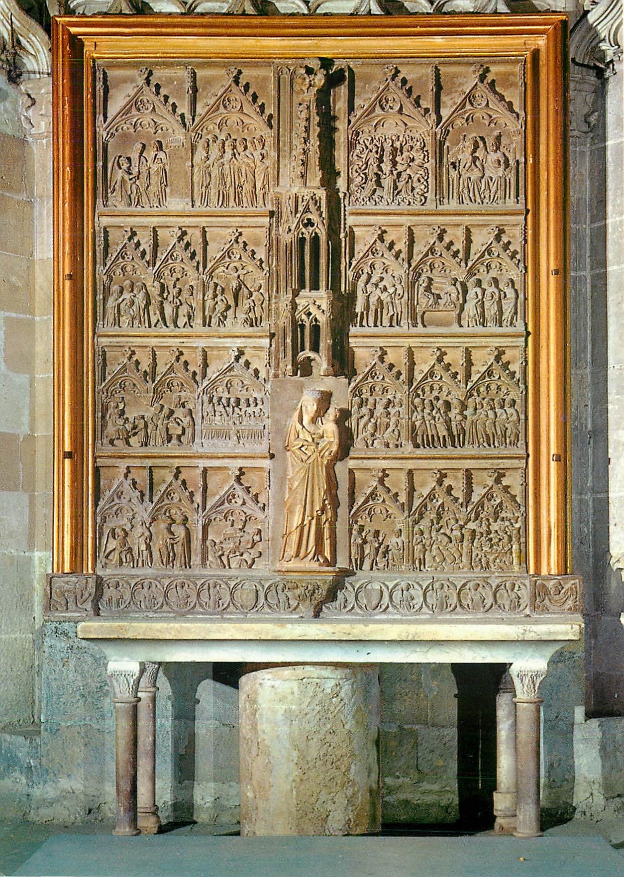 CPM Costa Dorada Tarragona Catedral Autel de les Tailleurs
