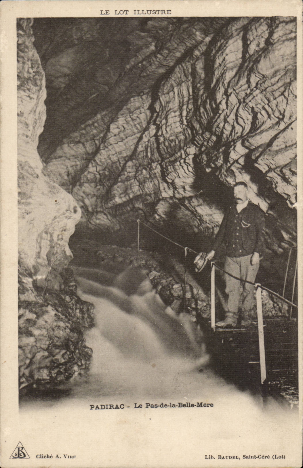 Padirac CPA the step of the Beautiful Mother