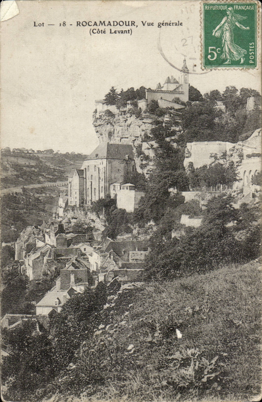 Rocamadour CPA View (dimension Raising)