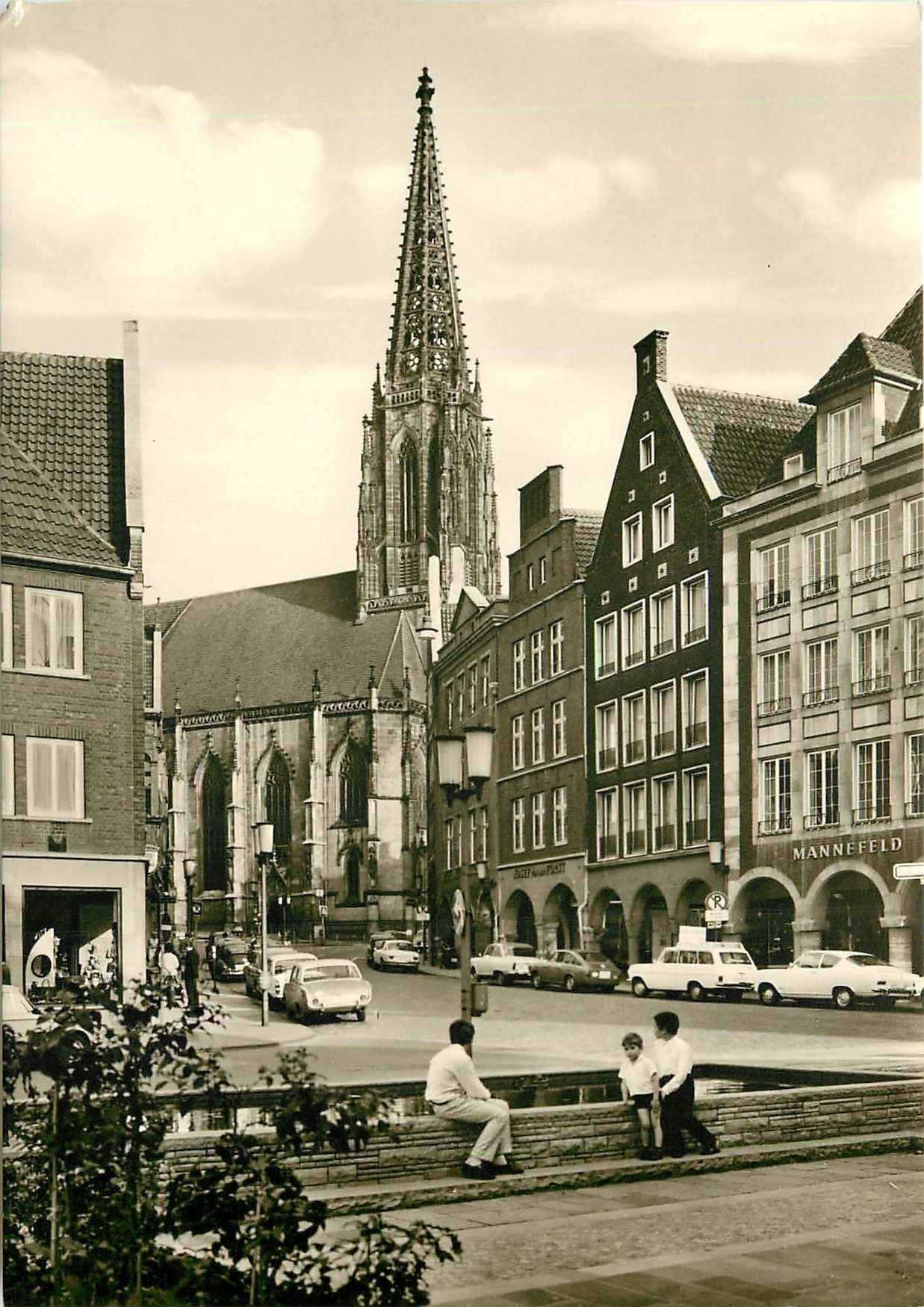 CPM Muenster/Westf. Roggenmarkt/Drubbel