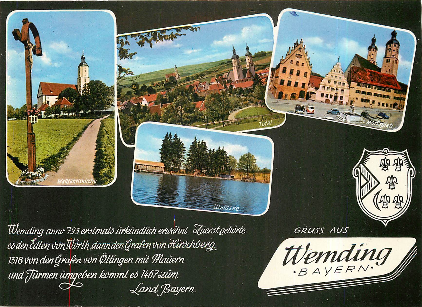 CPM Gruss aus Wemding Bayern