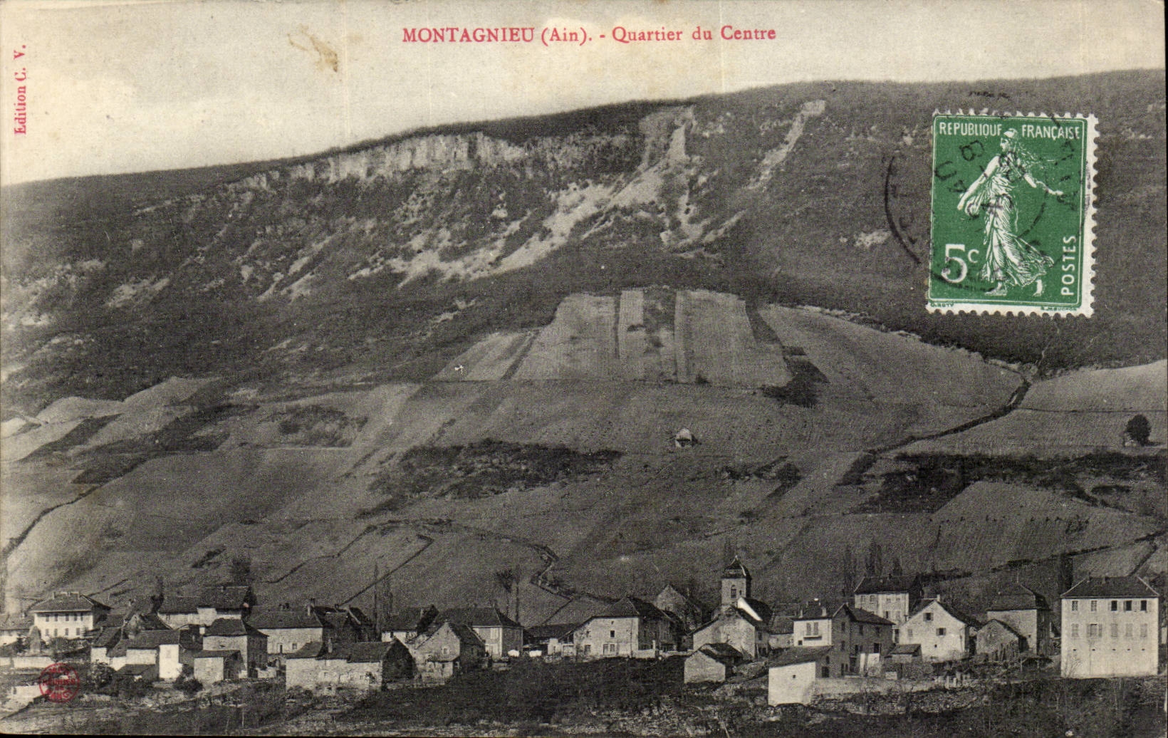 Montagnieu - District of the Center - CPA