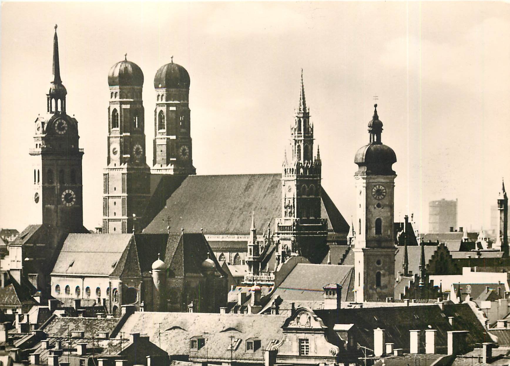 CPM Muenchen Tuerme im Zentrum