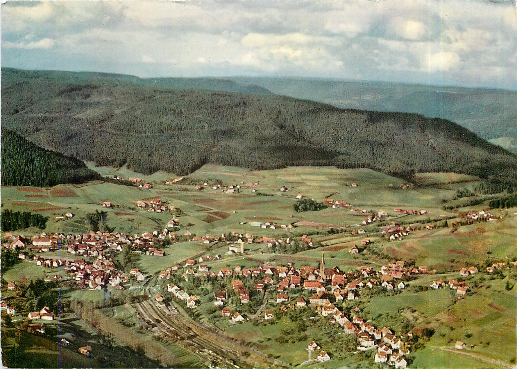 CPM Hoehenluftkurort und Wintersportsplatz Baiersbronn/Schwarzwald 550-750 m ue. M.
