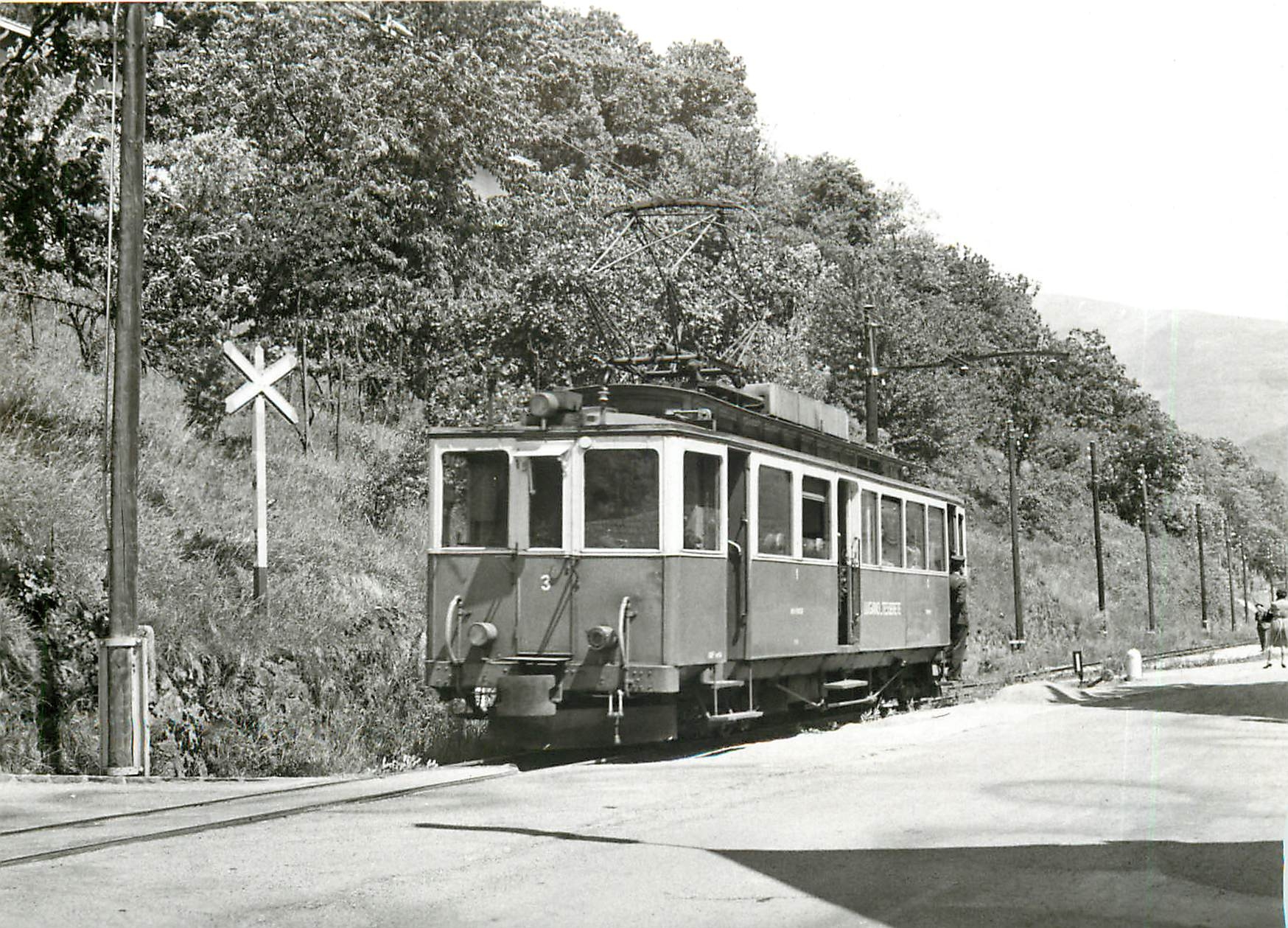 CPM L'ABFe 4/4 3 arrivant a Canobbio 21.5.1967