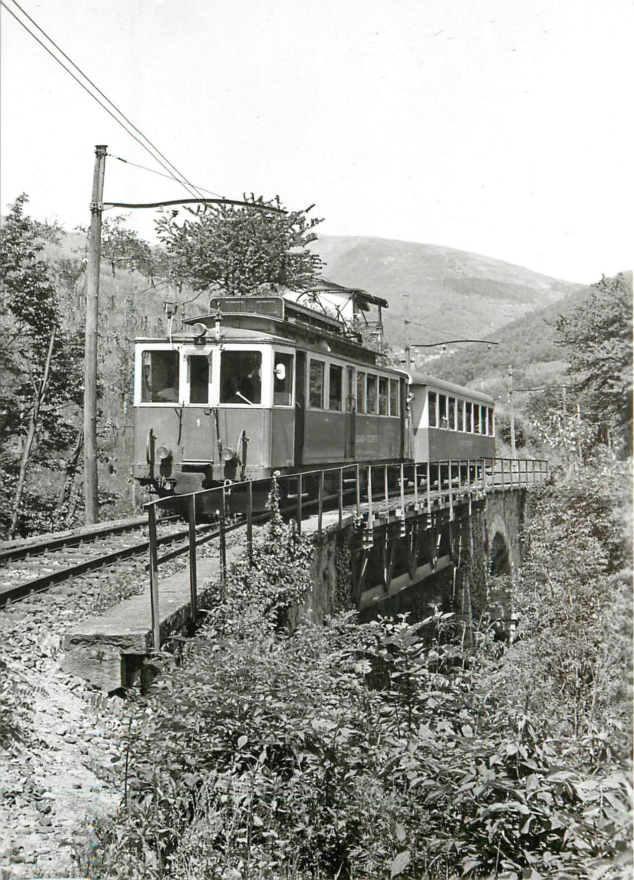 CPM Pont sur le Val Selvatica pres de Sureggio 21.5.1967