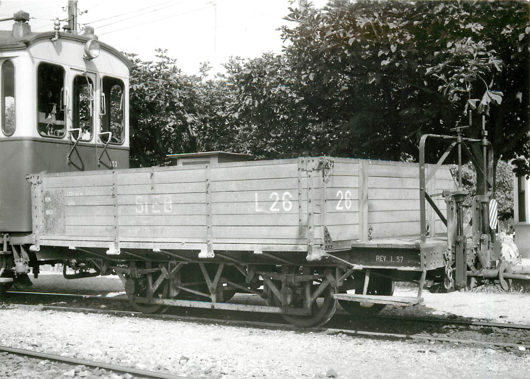 CPM Tombereau L26 a Stansstad 17.09.1961
