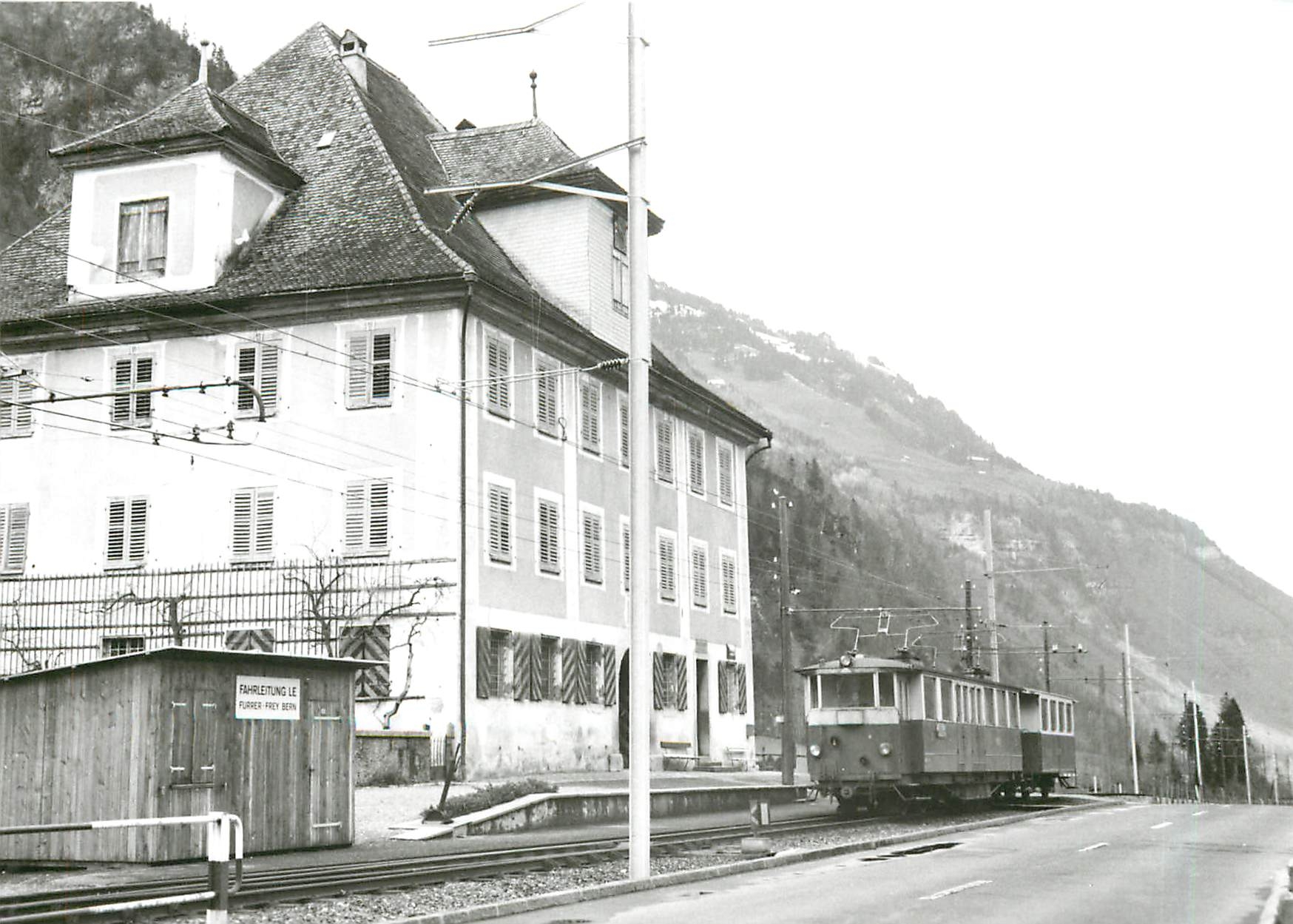 CPM ABFZe 3/4 8 + B25 a Grafenort 12.04.1963