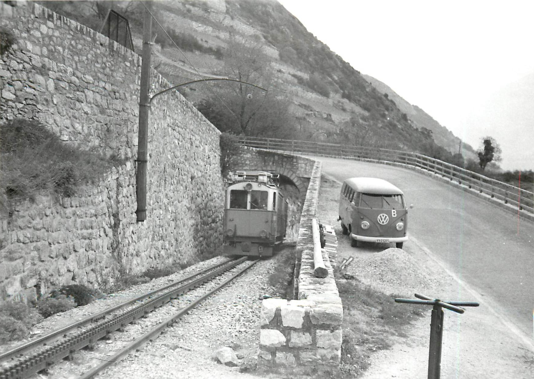 CPM Entre Leuk-SBB et Leuk-Stadt 29.4.1967
