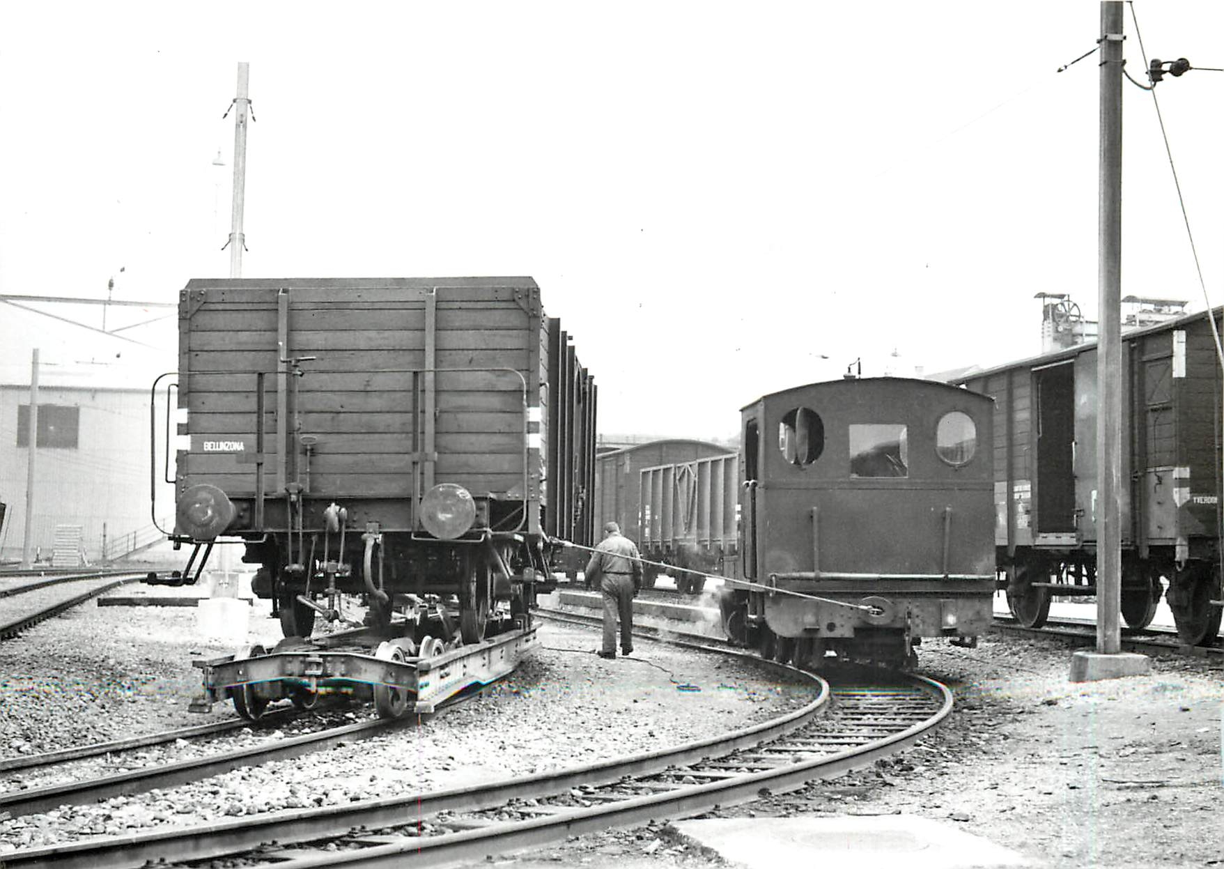 CPM Manoeuvres au cable a la fosse de Mett 11.4.1967