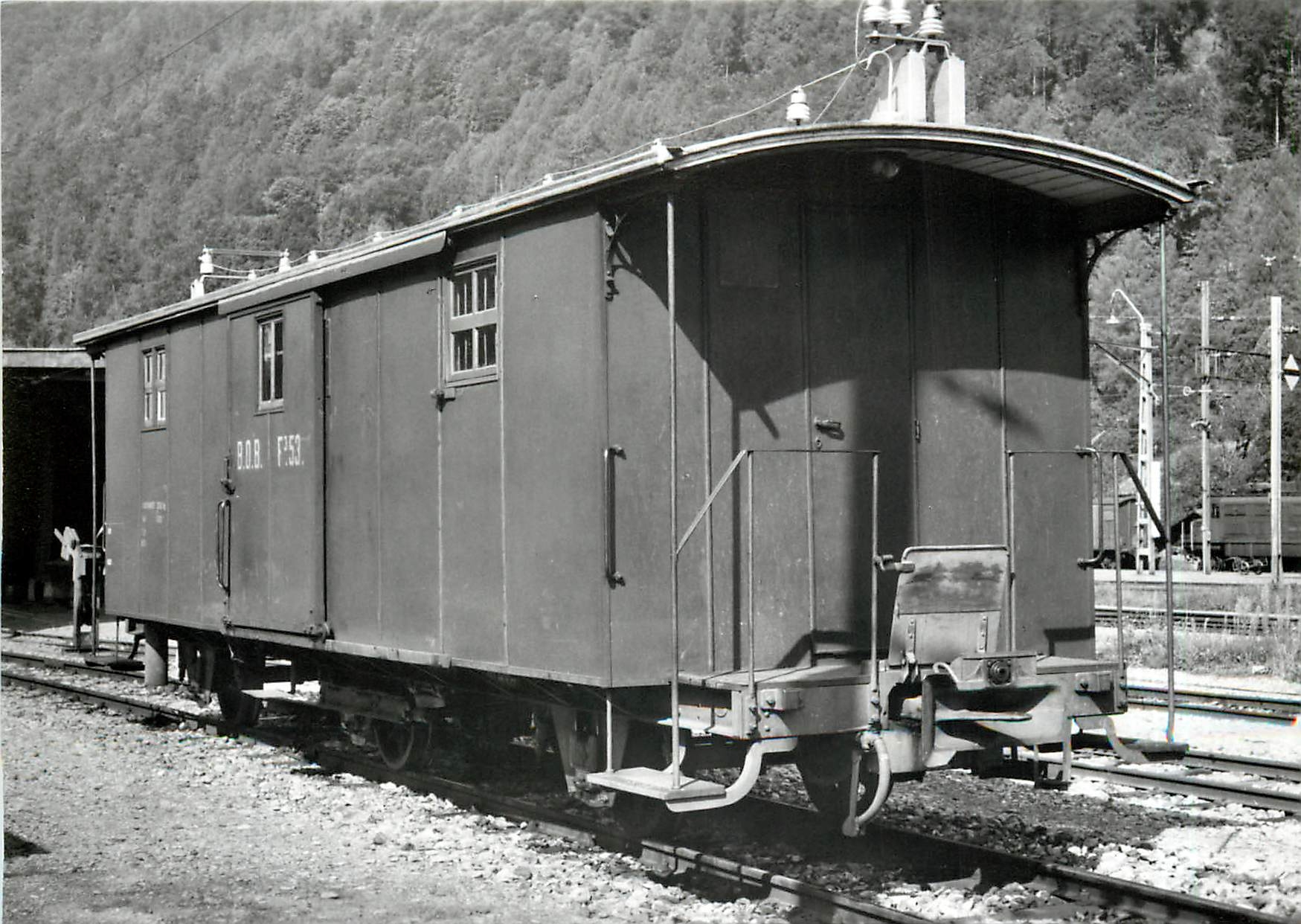 CPM F3 53 en etat d'origine (1890) Interlaken-Ost Juillet 1961