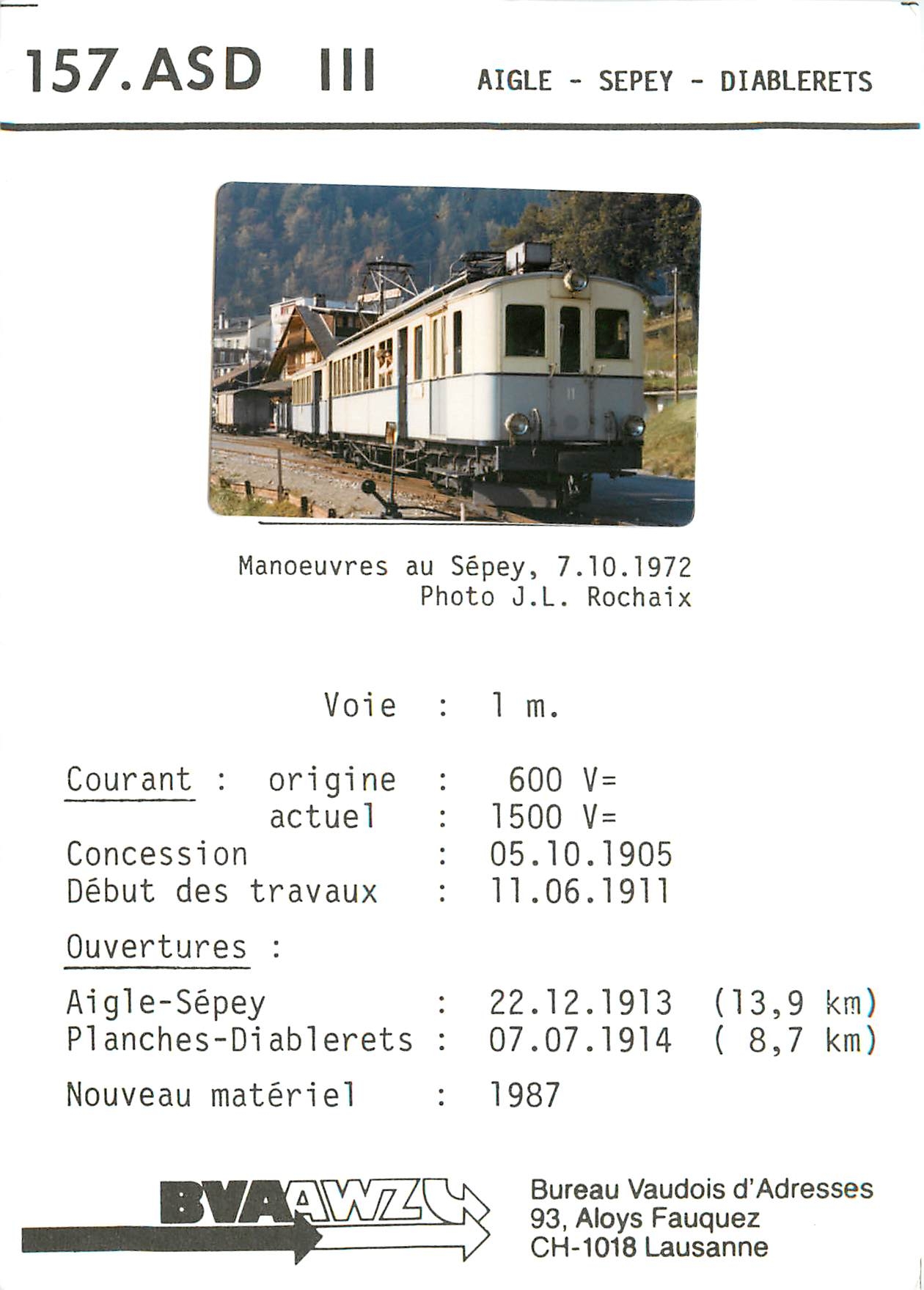 Photo Manoeuvres su Sepey 7.10.1972