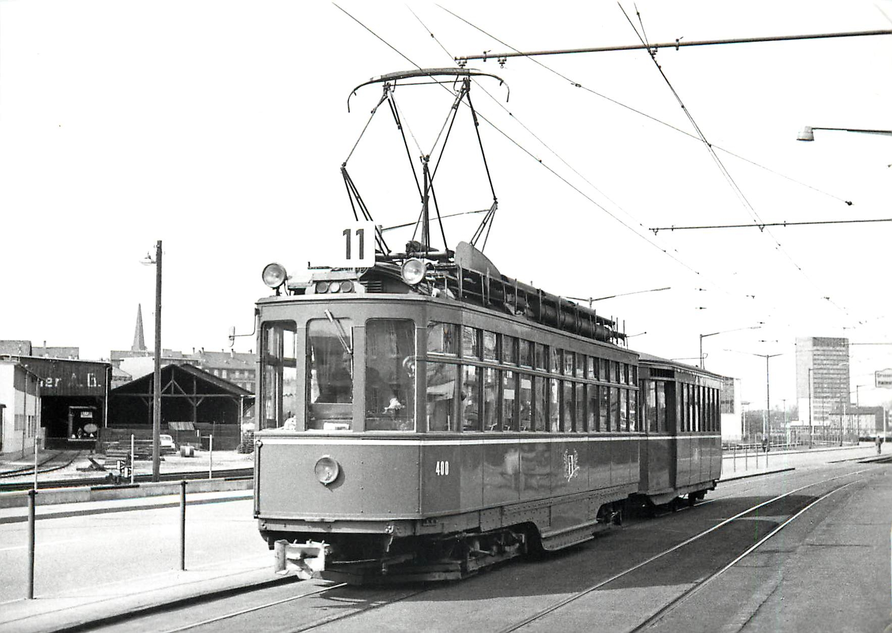 CPM Be 4/4 400+ B3 1301 a la Muenchensteinerstrasse 25.3.1968