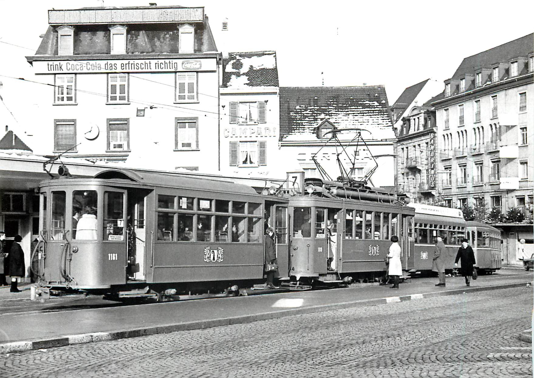 CPM Croisement a la Barfuesserplatz 4.1.1968