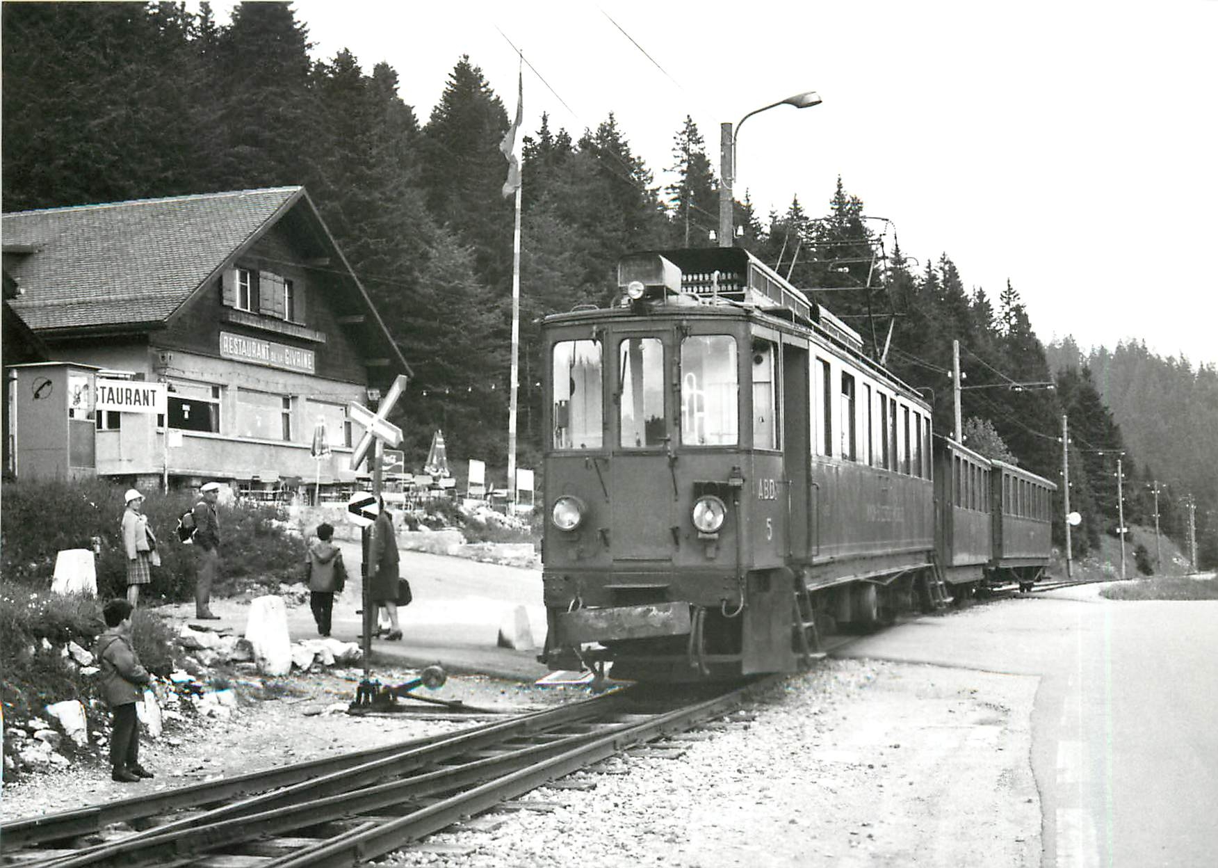 CPM Arrivee de Nyon a la Givrine 13.6.1971