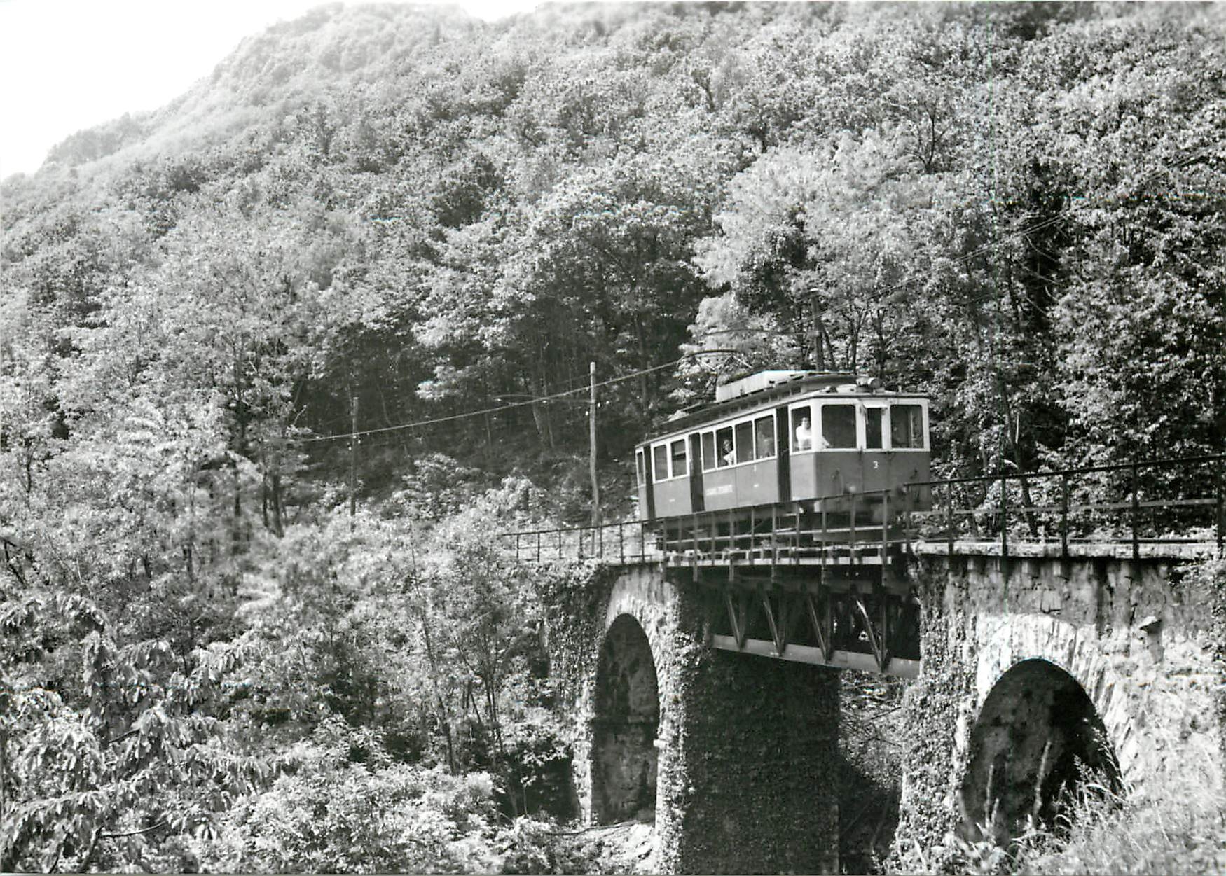 CPM Automotrice ABFe 4/4 3 pour Tesserete pres de Sureggio Juin 1964