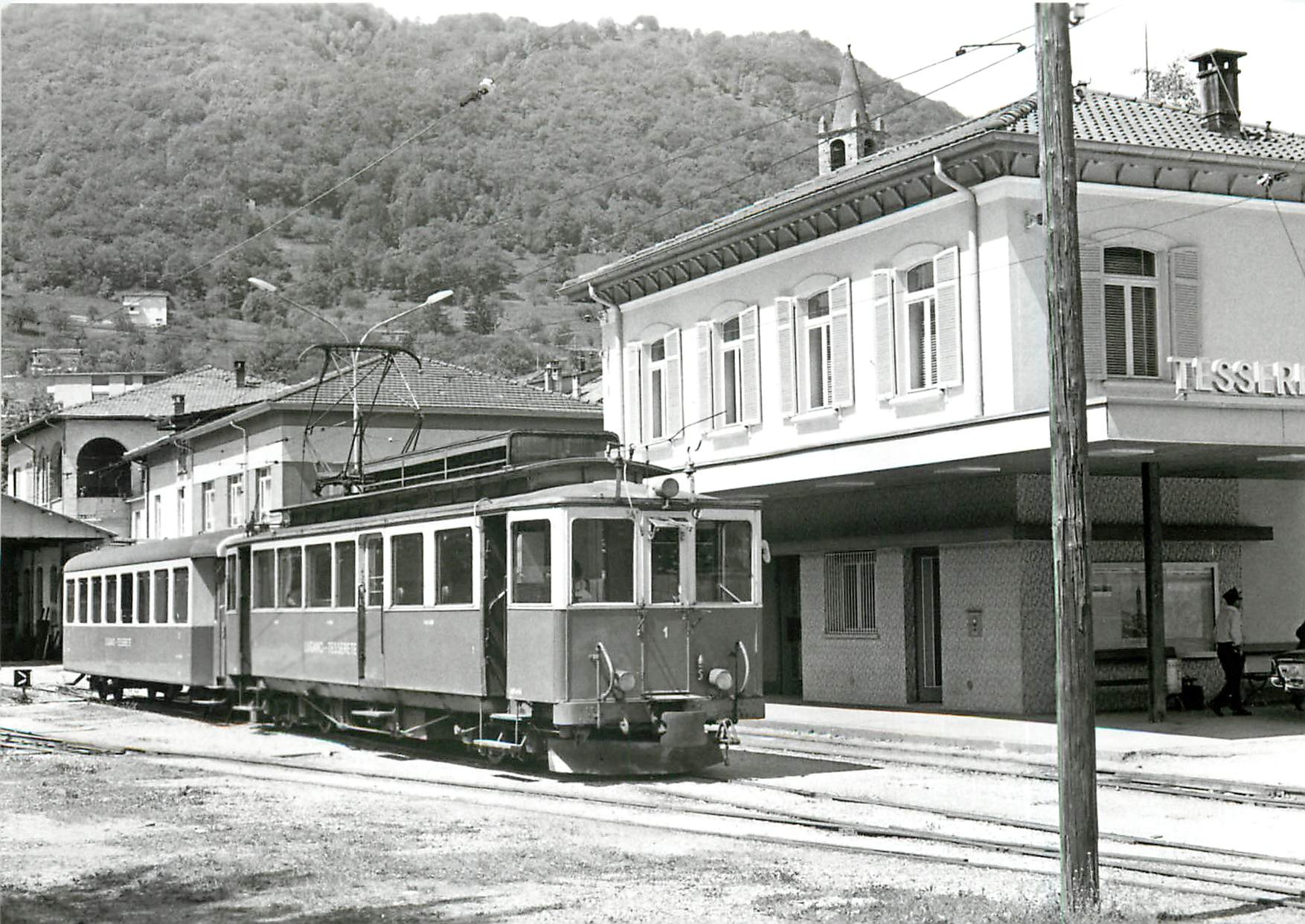CPM ABFe 4/4 1 et B4 15 a Tesserete 21.5.1967