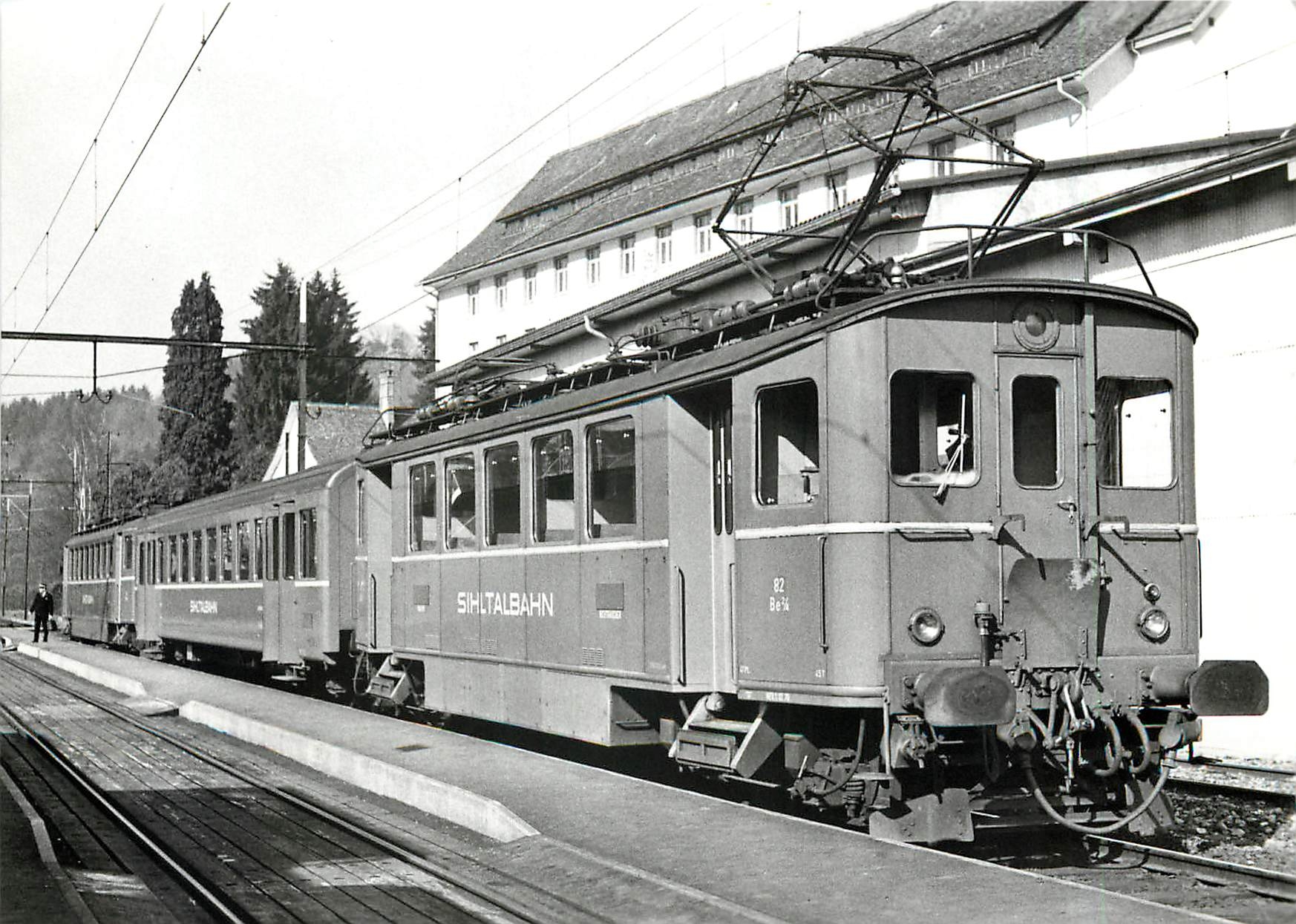 CPM SITB CFe 3/4 90 fabrikneu vor der Wagenfabrik Schlieren