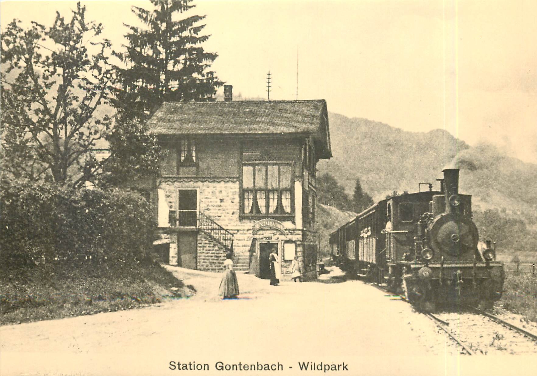 CPM SITB-Gueterzuglok De 3/3 1 vor Umbau zur Drehgestellok De 3/4 2 im Jahre 1931