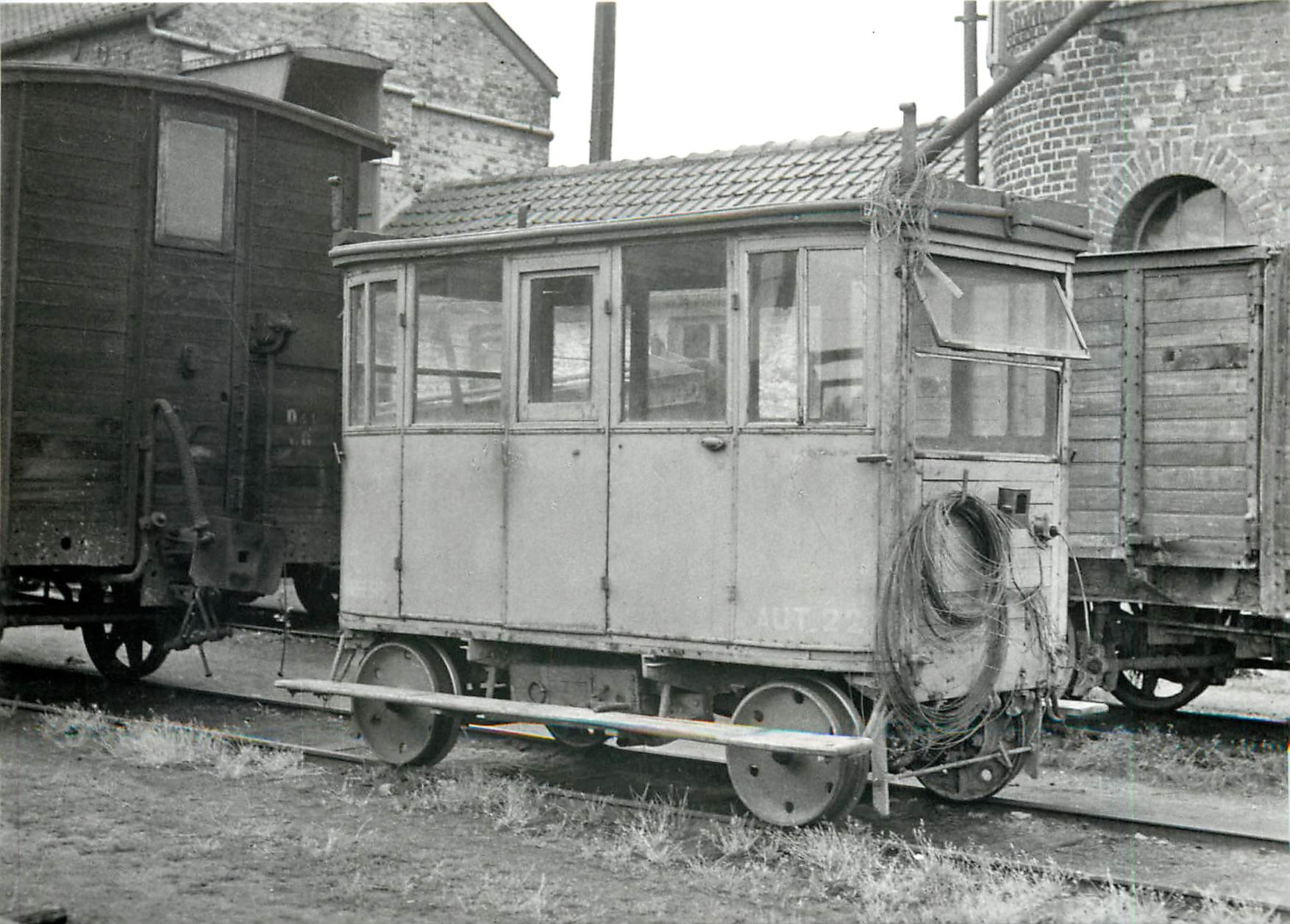 CPM Draisine M22 a Caudry 1955