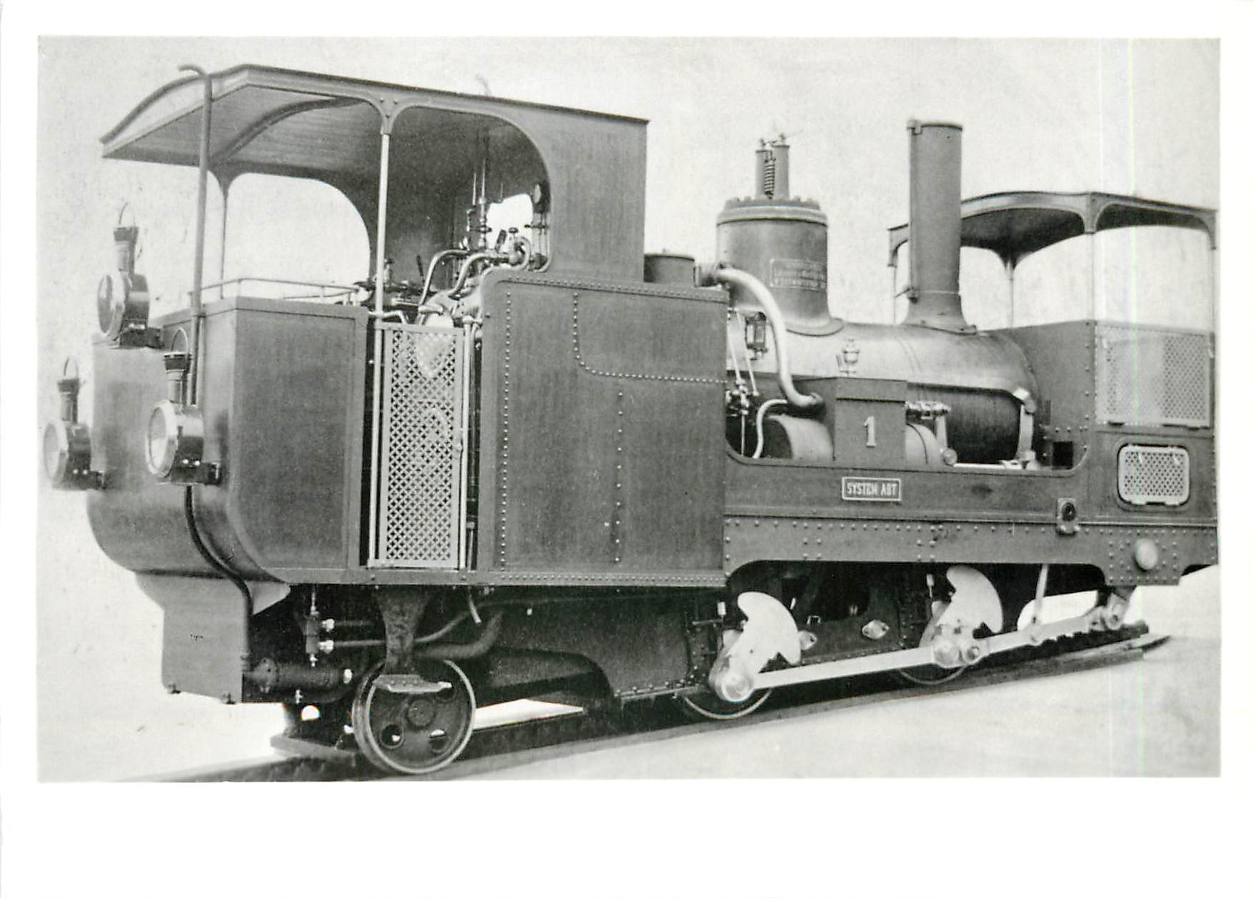 CPM Suedliche Abart der Schweizer-800 mm-Zahnradbahnen System Abt: MG H 1