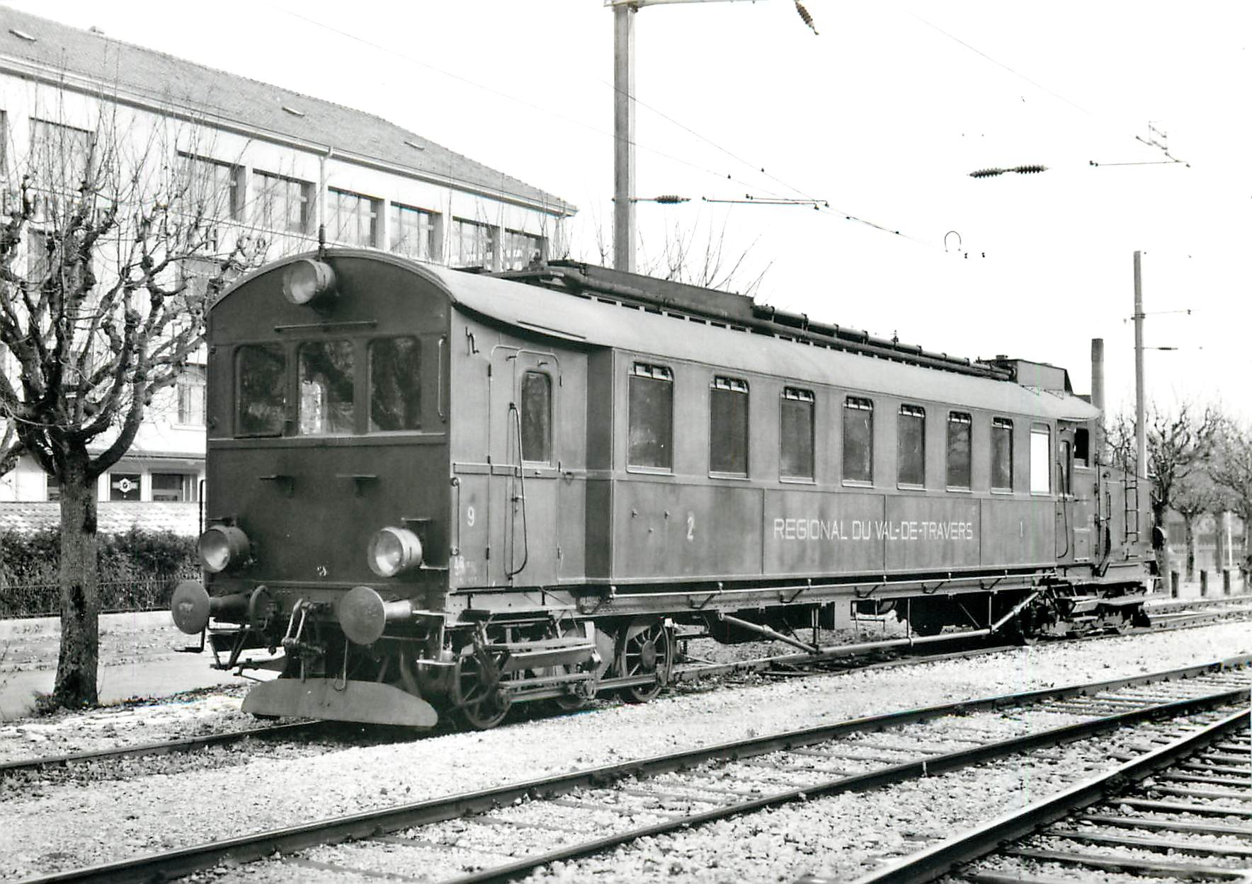 CPM L'automotrice diesel-electrique RVT BCm 2/5 9