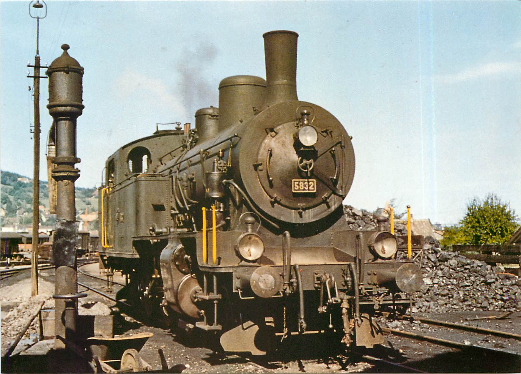 CPM Die SBB Eb 3/5 5832