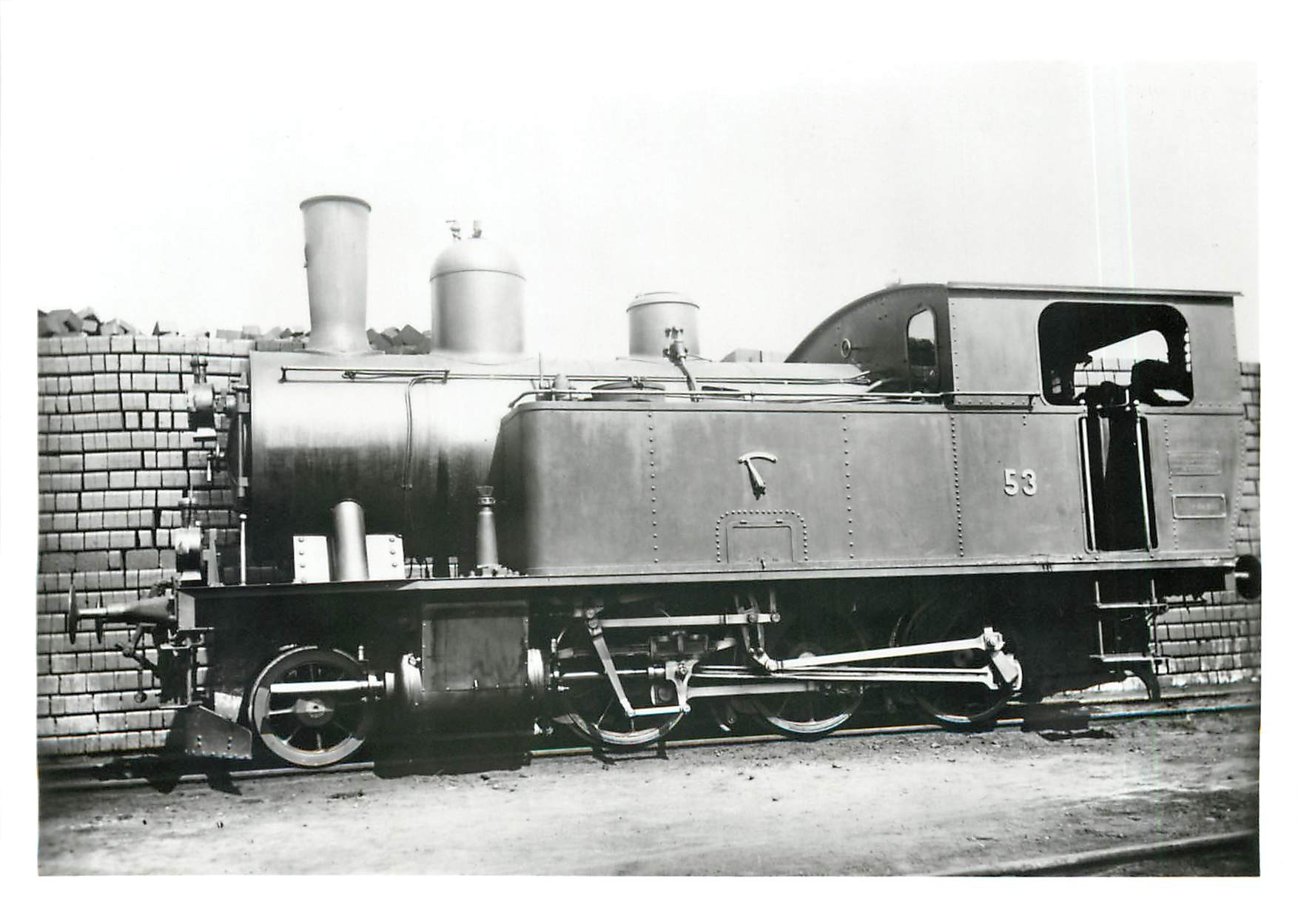 CPM Die formschoenen Mogullokomotiven Ed 3/4 51-53 der BSB kamen 1906/08 in Betrieb