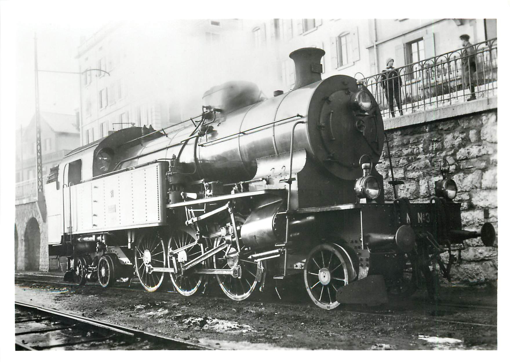 CPM Die schellste Tenderlokomotive der Schweiz: BN Ea 3/6 31