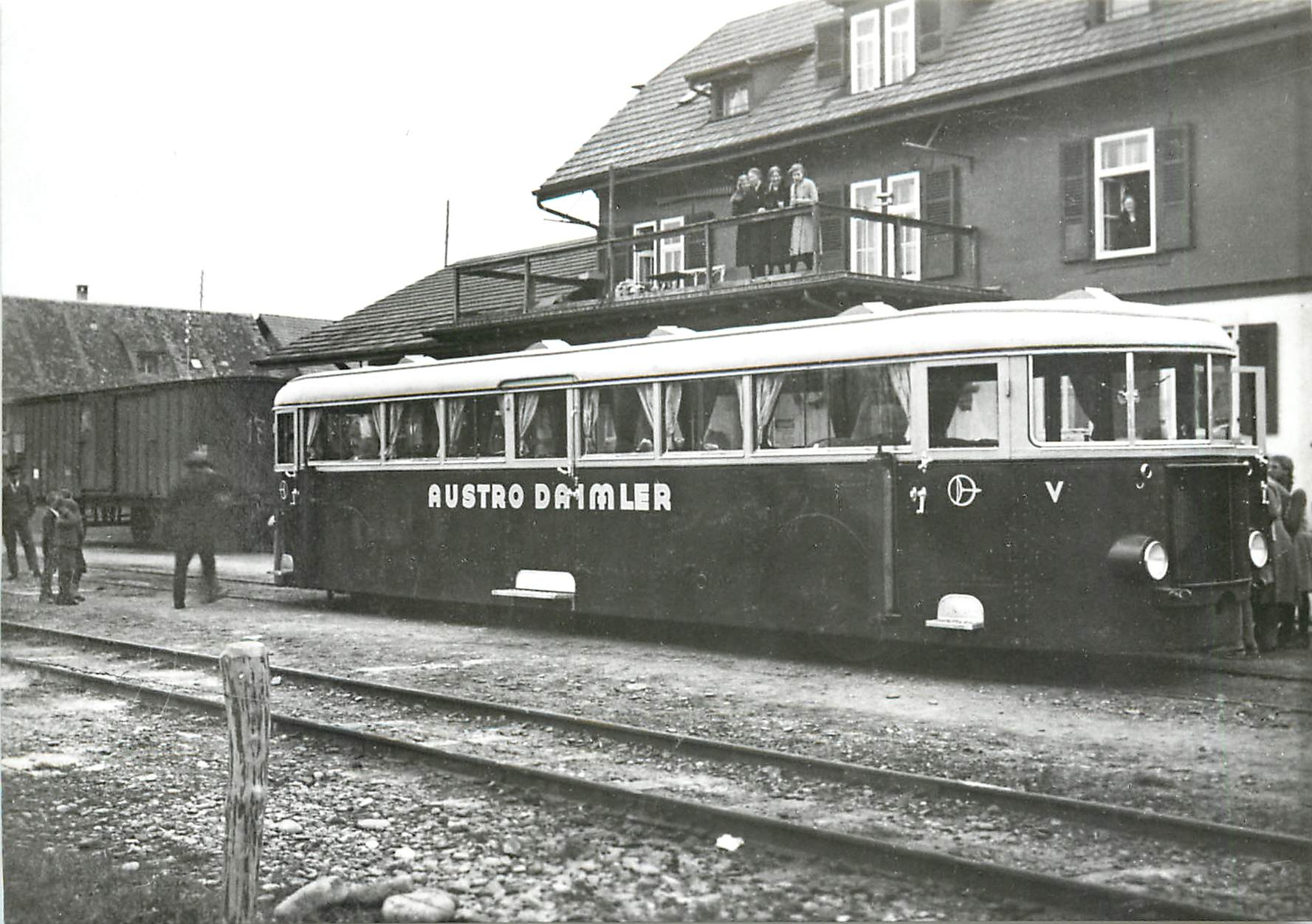 CPM Aufsehenerregende Versuche mit thermischen Triebwagen gab es im Sensetal mahrmals hier jene mit 