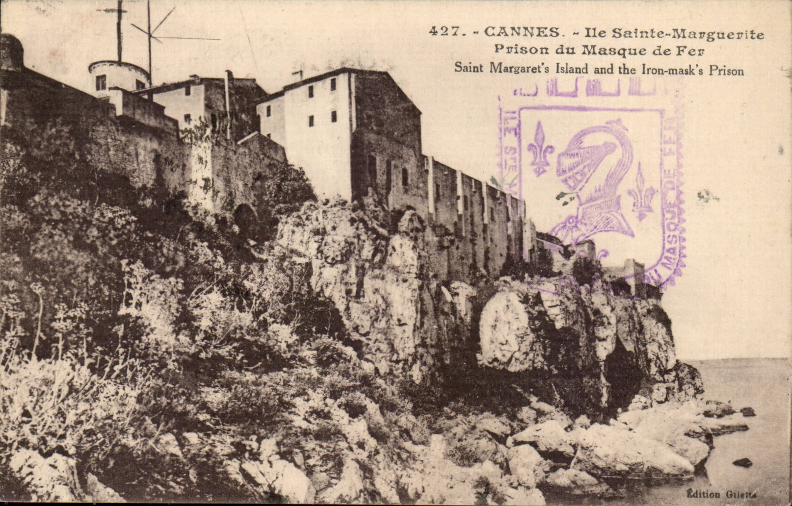 Dimension Azure - Cannes - Island Sainte Marguerite - Prison of the Iron mask - Iron mask' S prison - - CPA