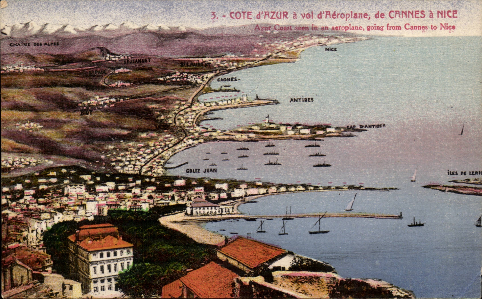 Dimension Azure - Cannes - has flight of Airplane of canes has Nice - CPA