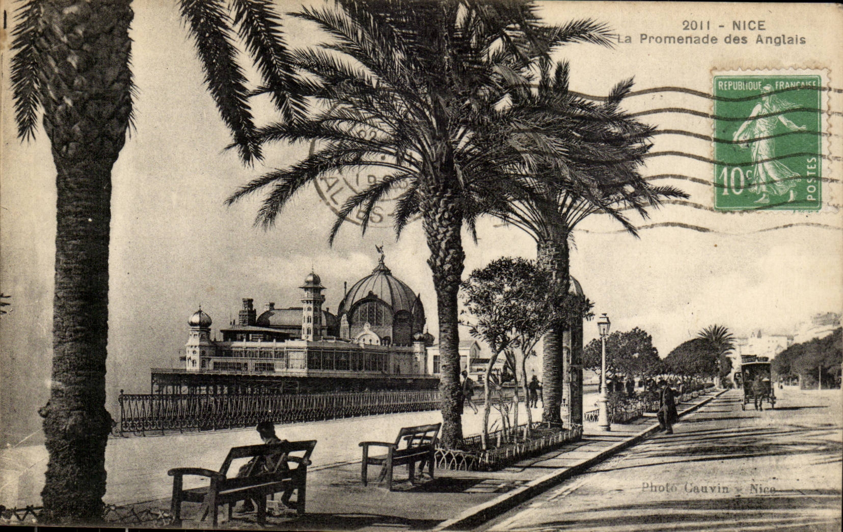 Nice - the Walk of the English - CPA