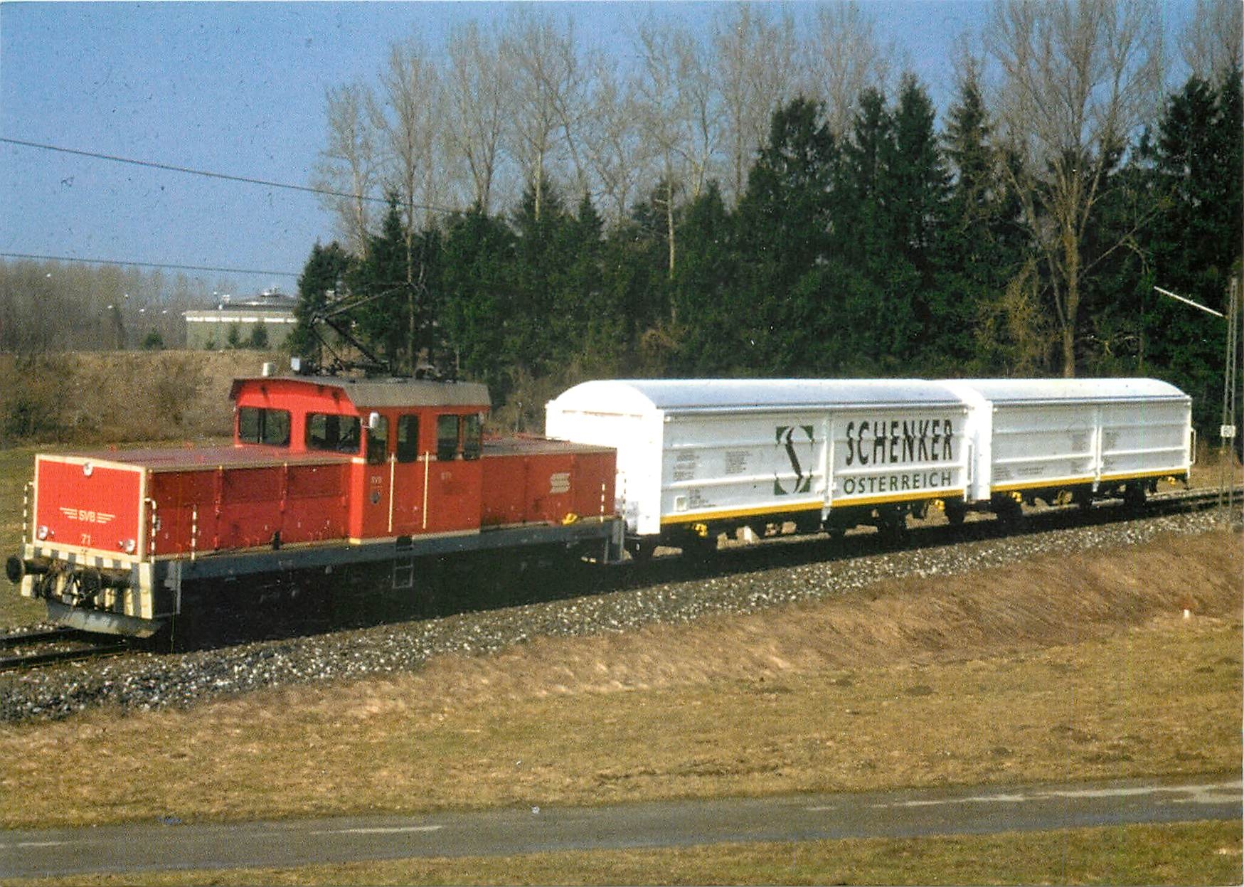 CPM Salzburger Lokalbahn elektrische Lokomotive 71