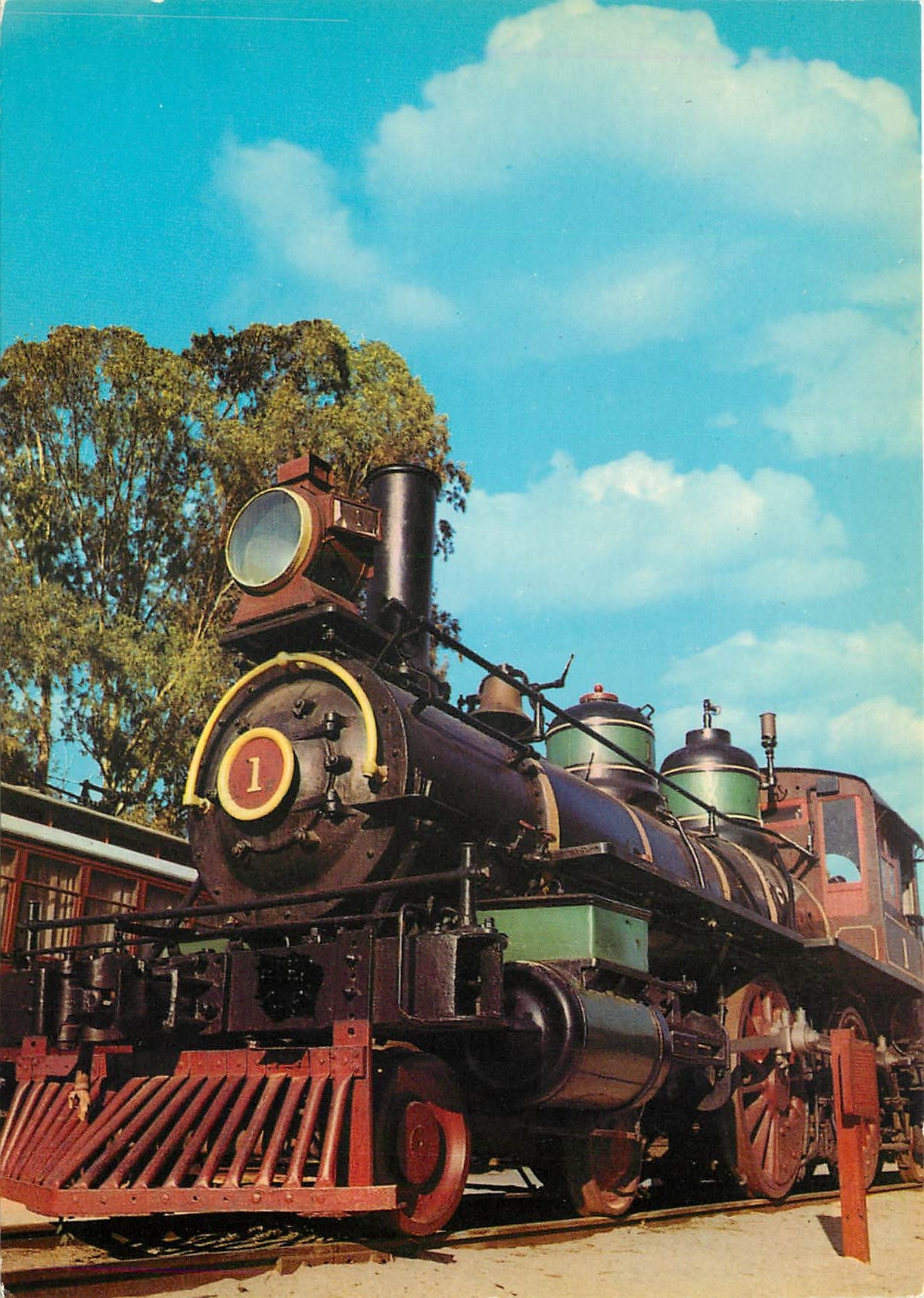 CPM Lokomotive der Western Pacific Eisenbahn 1864