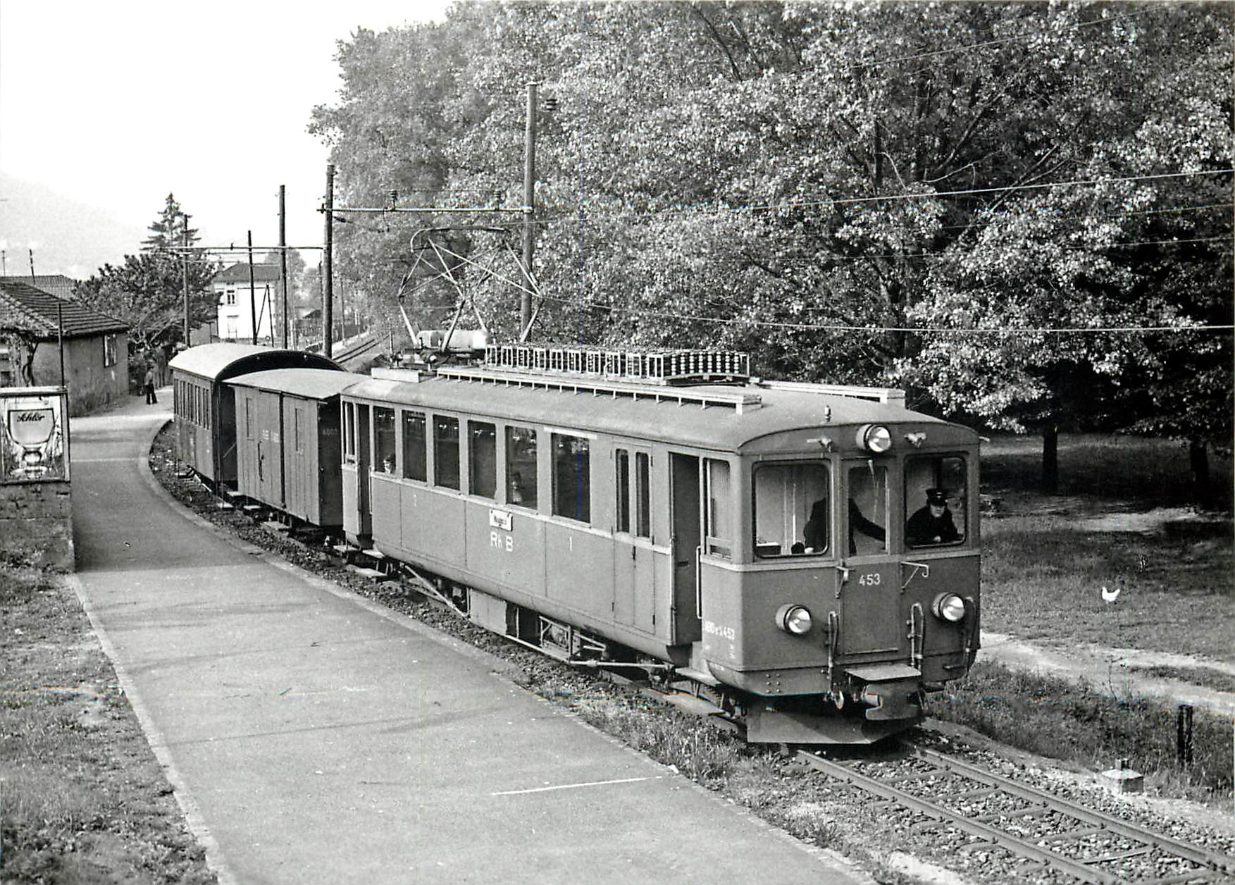 CPM Train pour Mesocco à Molinazzo