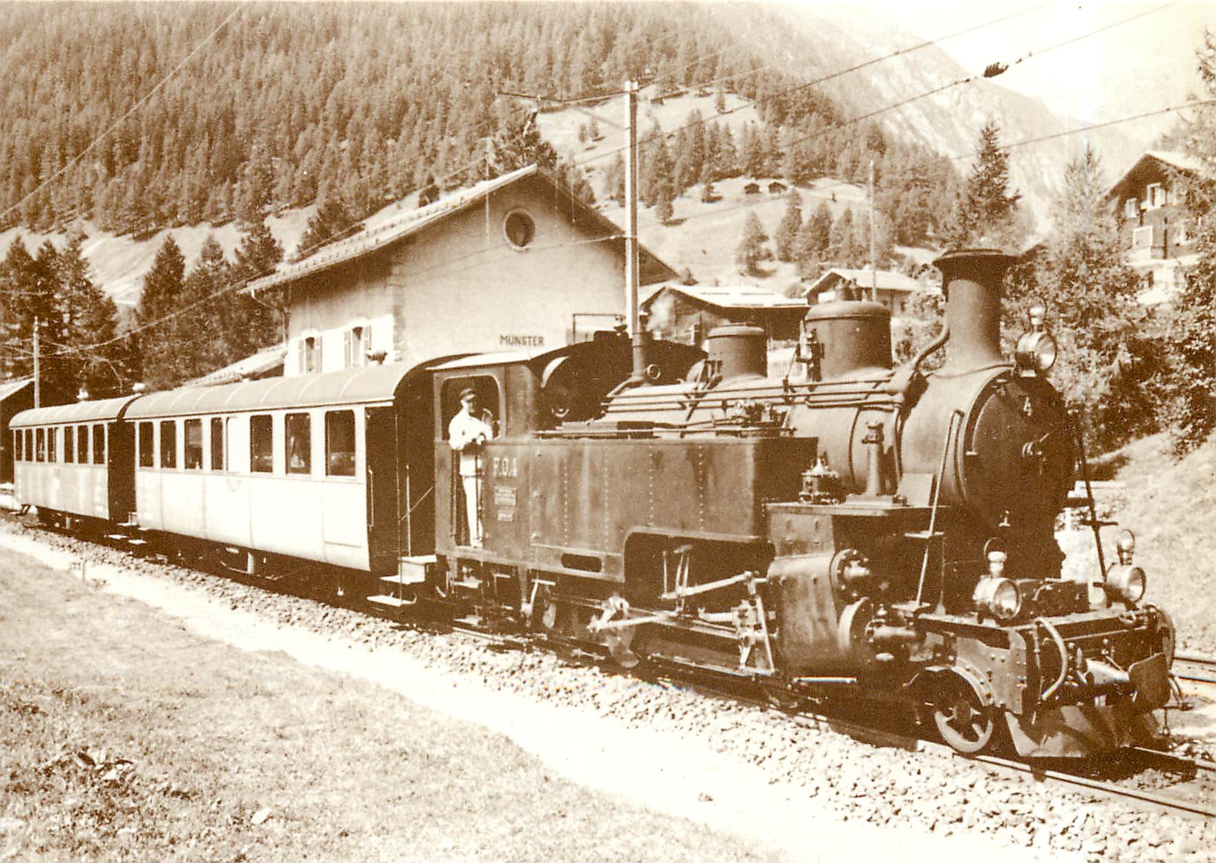 CPM Dampfextrafahrt auf der Furka*Oberalp Bahn